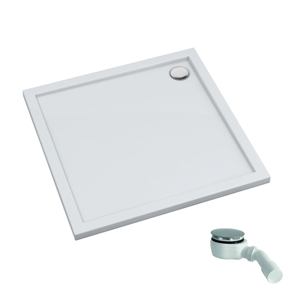 Schedpol Caspar New piatto doccia quadrato 100x100 cm bianco 3.2332