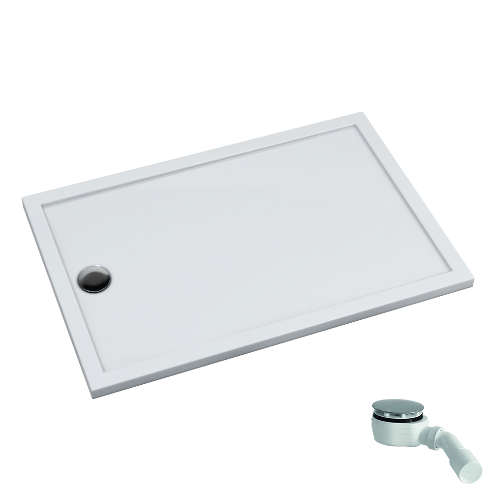 Schedpol Caspar New piatto doccia rettangolare 120x80 cm bianco 3.2838