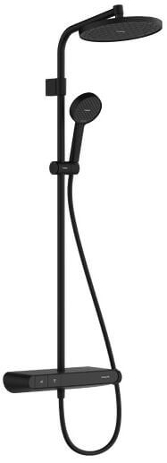 Hansgrohe Activera S set doccia a parete con termostato con soffione nero 28639670