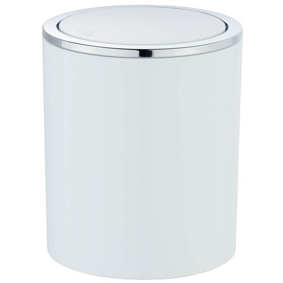 Wenko Inca secchio della spazzatura 2 l bianco 23930100