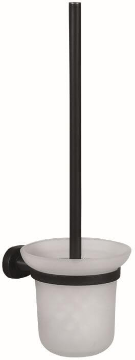 BISK Go scopino wc avvitato nero 08623