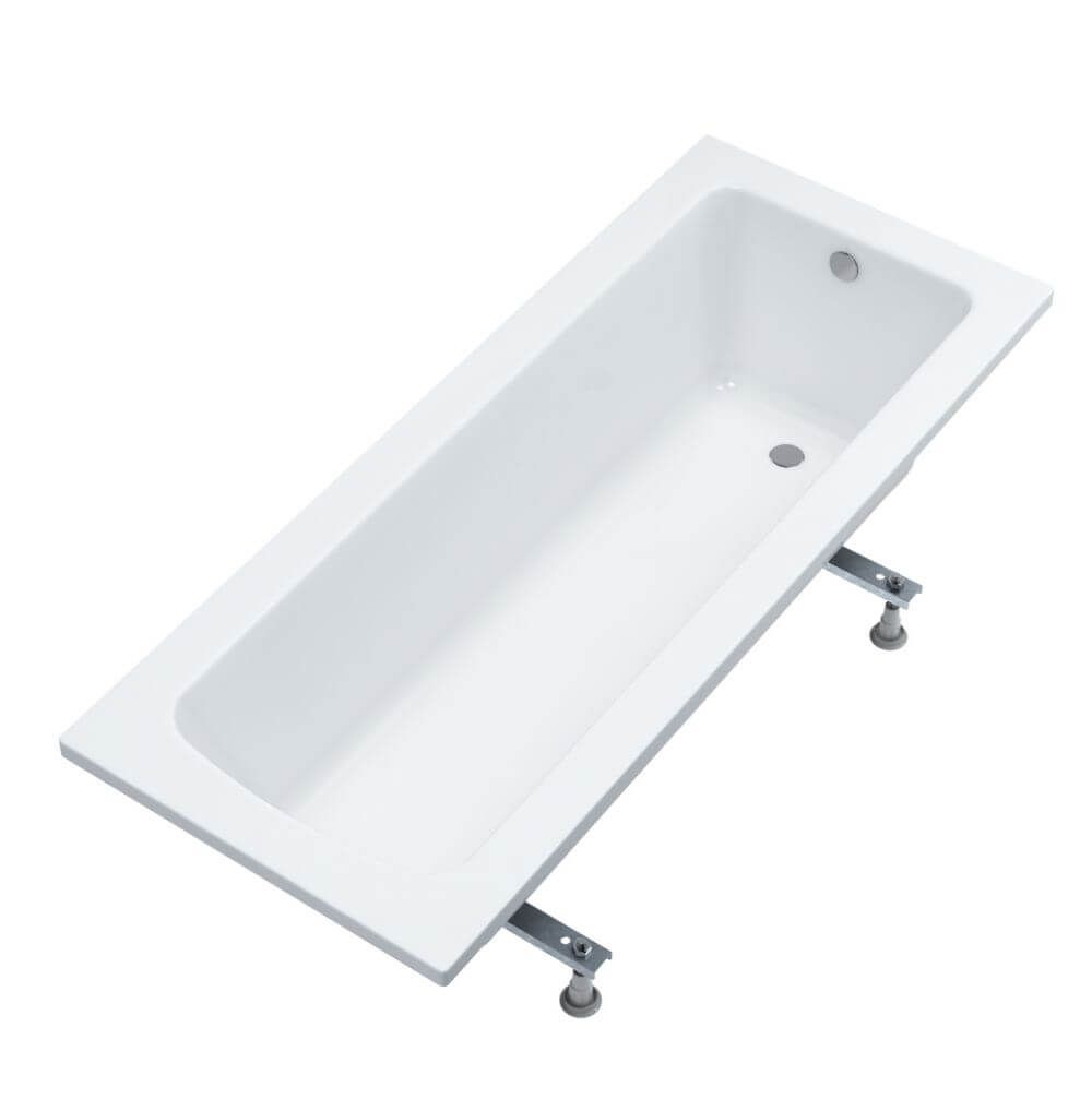 Schedpol Sun SET vasca da bagno con rivestimento 150x75 cm bianco 3.540/OULED/S