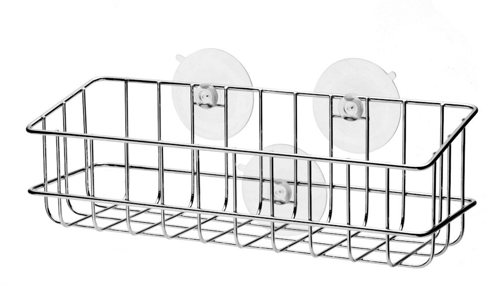 BISK Niagara portaoggetti da bagno cromo 04834