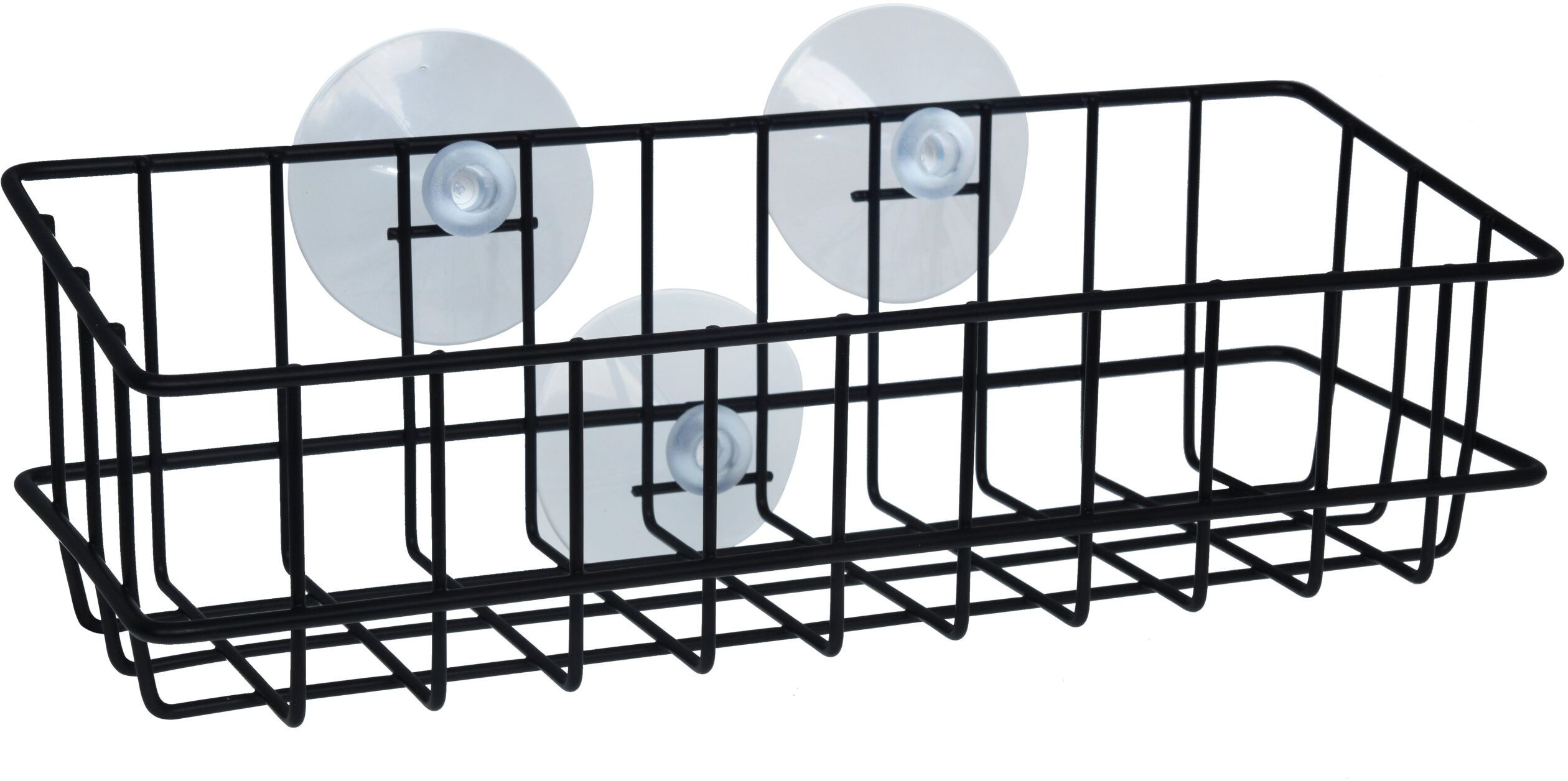BISK Niagara portaoggetti da bagno nero 08265