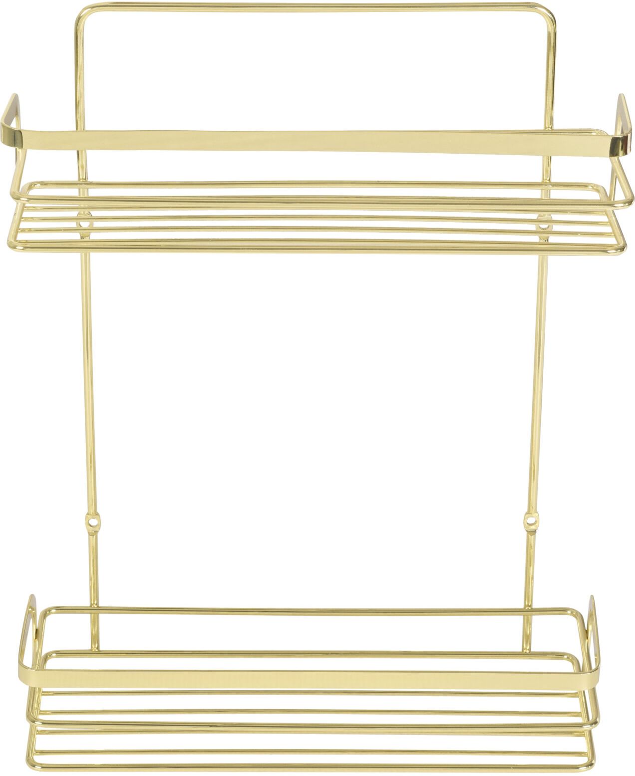 BISK Niagara portaoggetti da bagno oro 05772