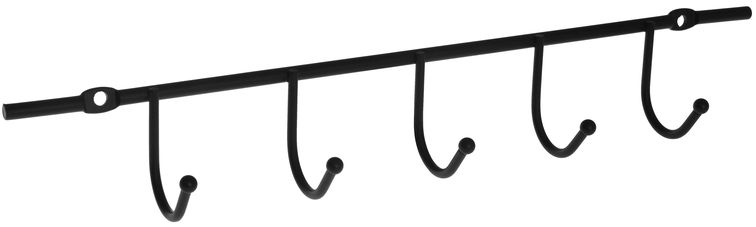 BISK Niagara portasciugamani nero 08262