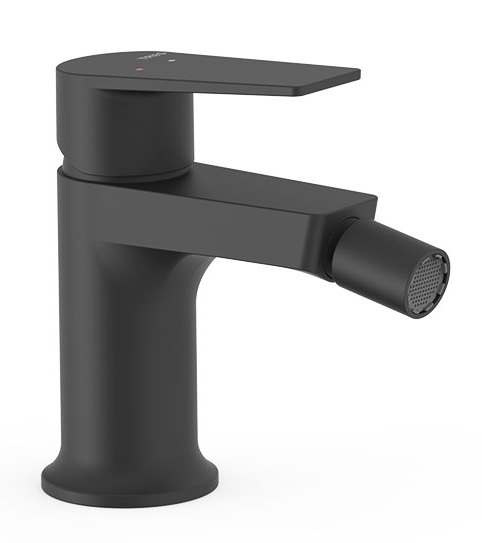 Tres Project rubinetto per bidet verticale nero 22112001NM