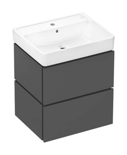 Hansgrohe Xilesa E lavabo con armadietto 60 cm grigio 54396760