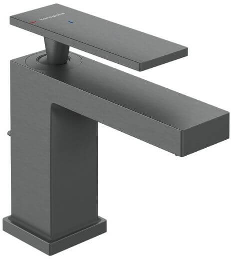 Hansgrohe Tecturis E rubinetto per lavabo verticale nero 73002340