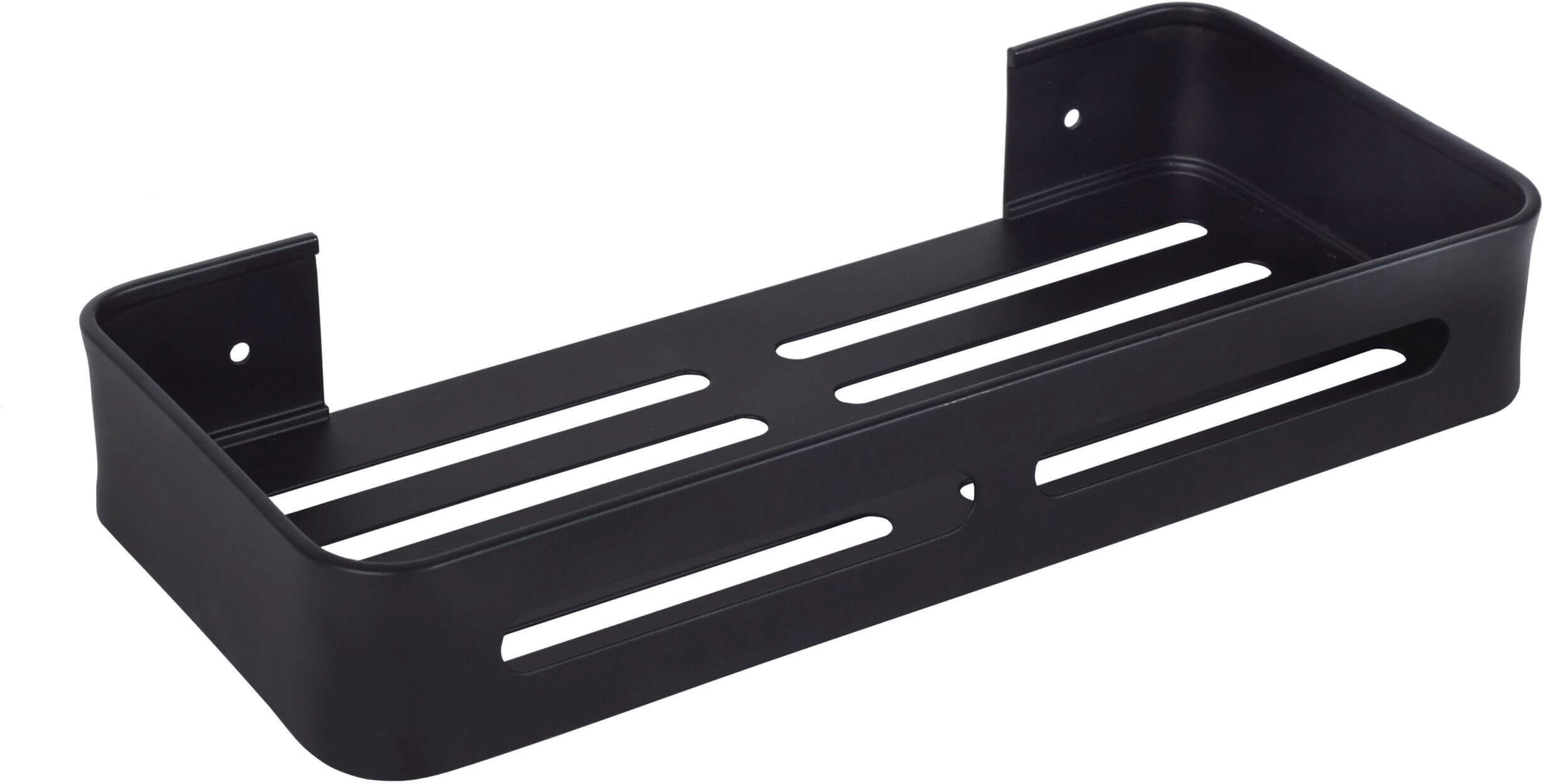 BISK Salto mensola doccia 31.5 cm nero 08715