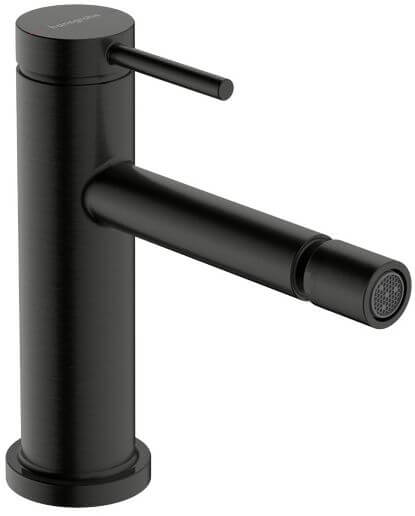 Hansgrohe Tecturis S rubinetto per bidet verticale nero 73201340