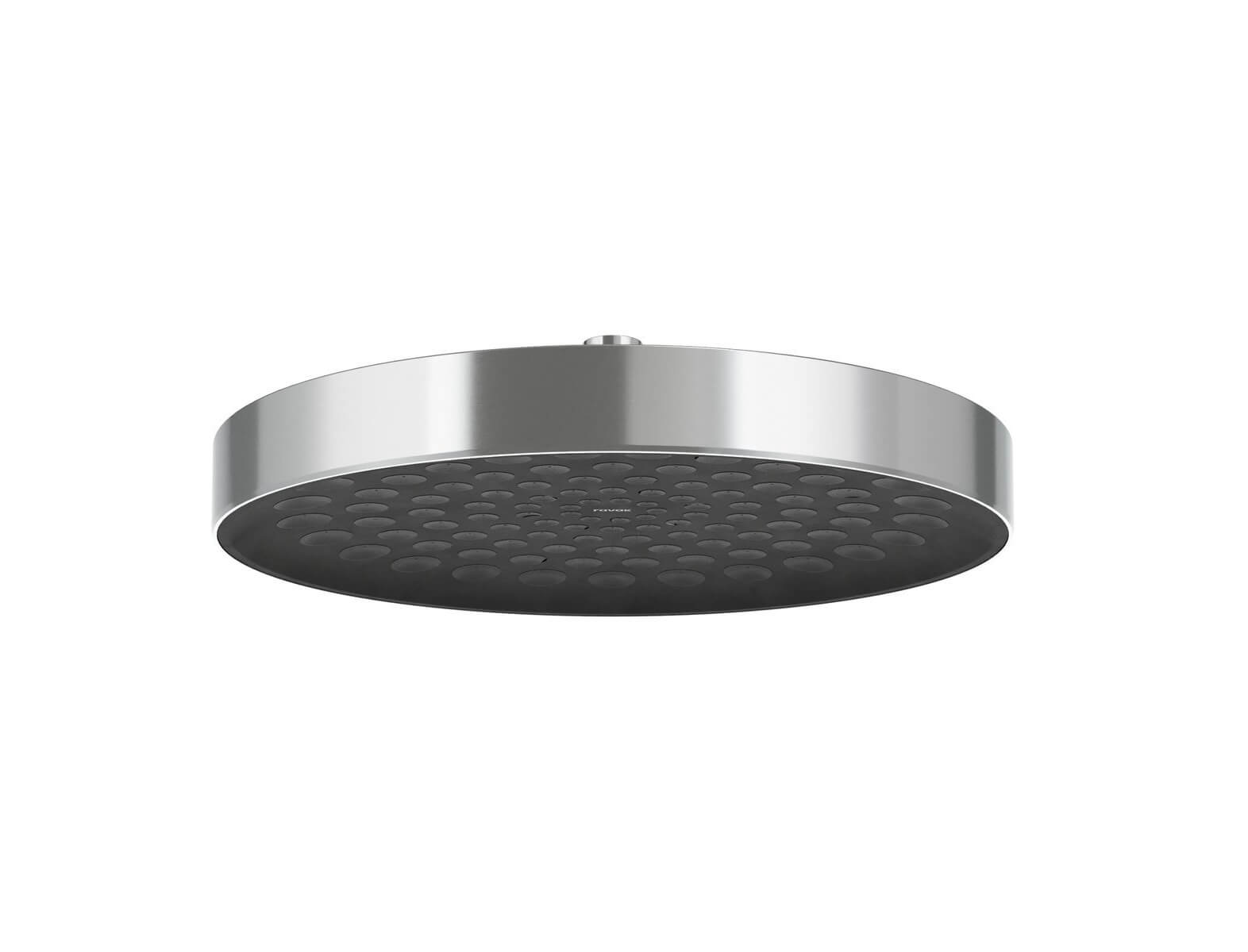Ravak soffione doccia 30x30 cm rotonda cromo X07P1457