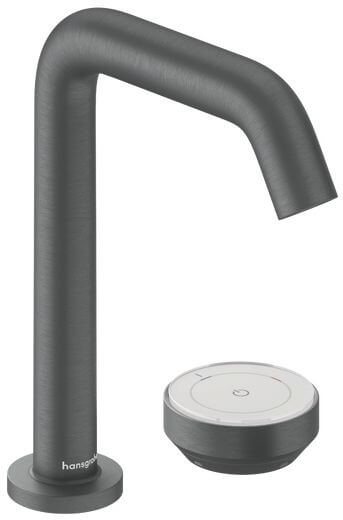 Hansgrohe Tecturis S rubinetto per lavabo verticale nero 73353340