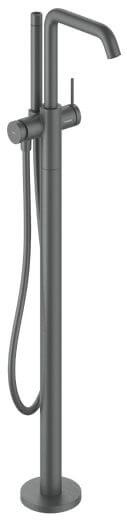 Hansgrohe Tecturis S rubinetto per vasca e doccia a terra nero 73440340