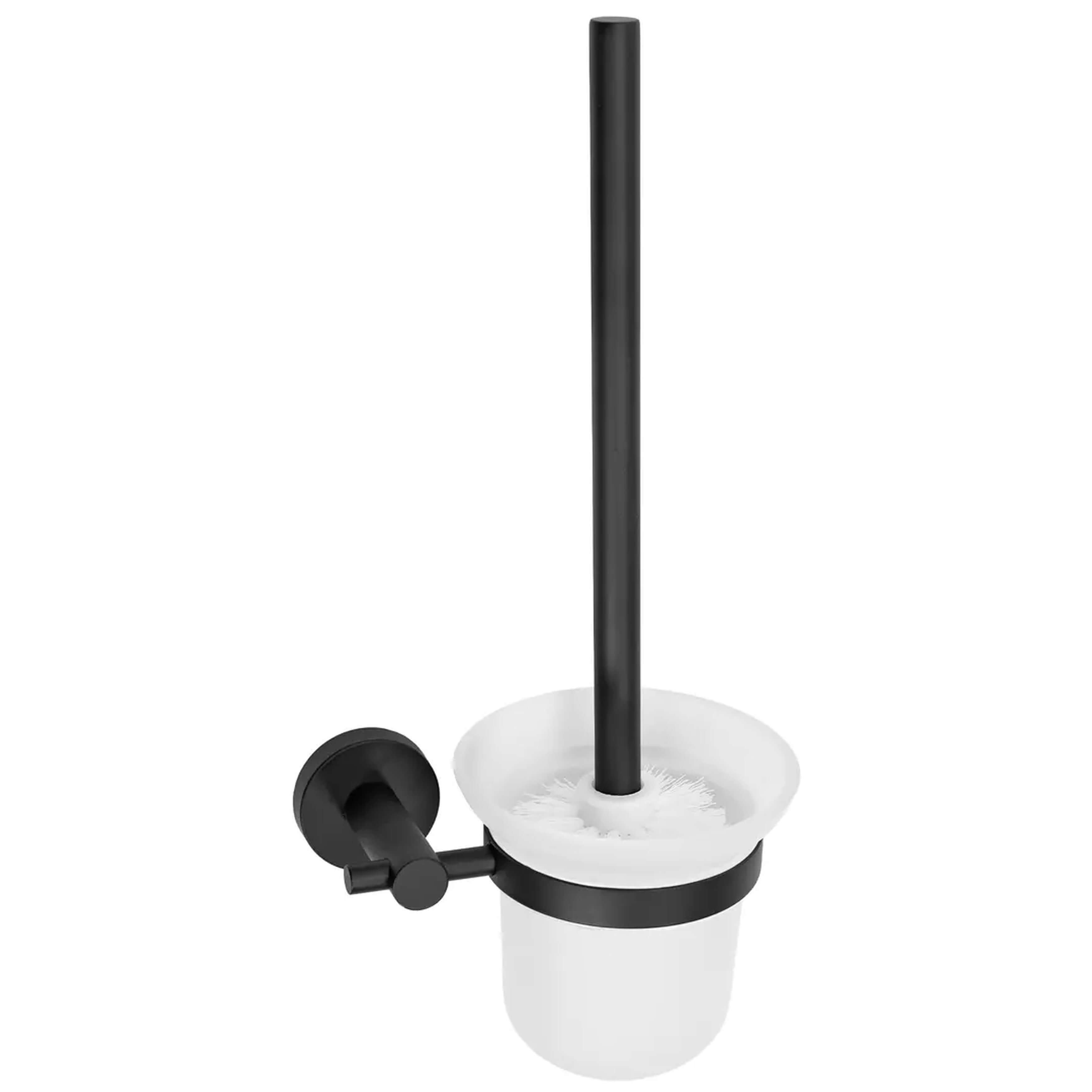 Rea Leo scopino wc avvitato nero REA-77103