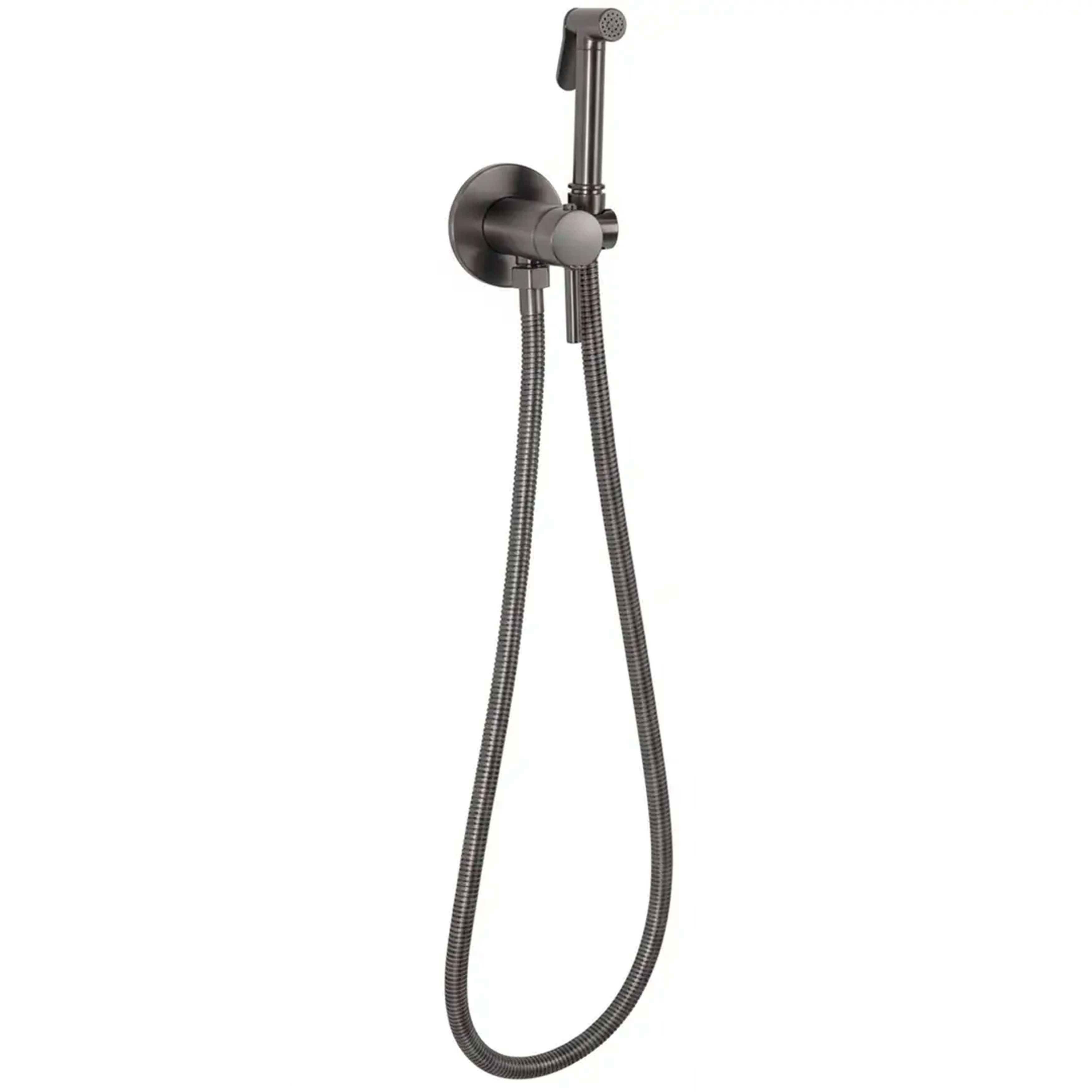 Rea Loop rubinetto per bidet con set doccia a parete || REA-B6446