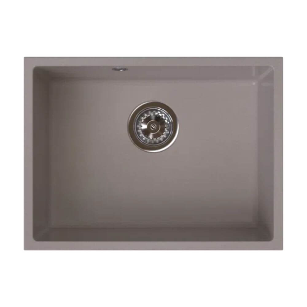 Ferro Stampo lavello in granito 54x40 cm marrone DRGS1-U/40/54TU