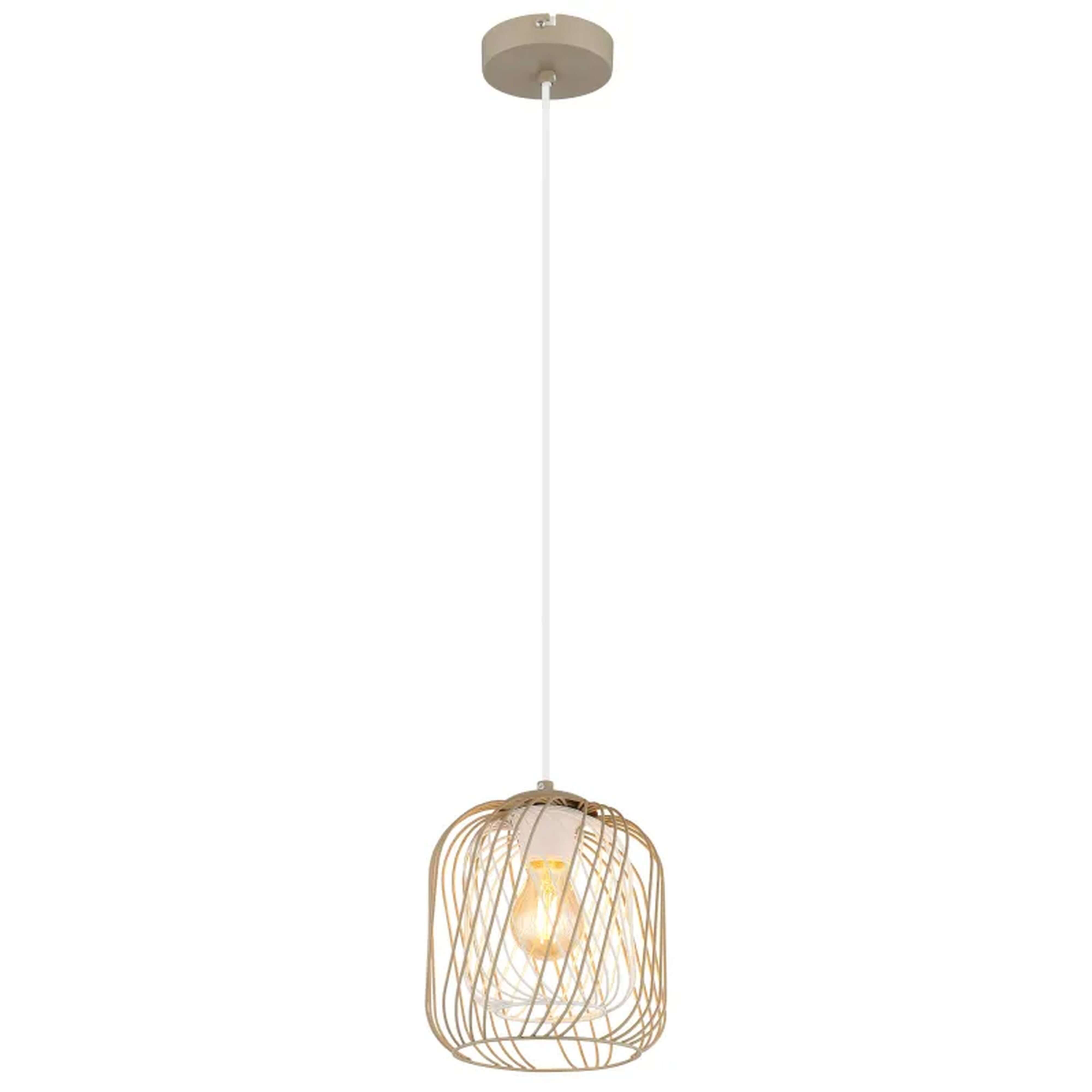 Globo Lighting Dichti lampada sospesa 1x40 W sabbia 15965H