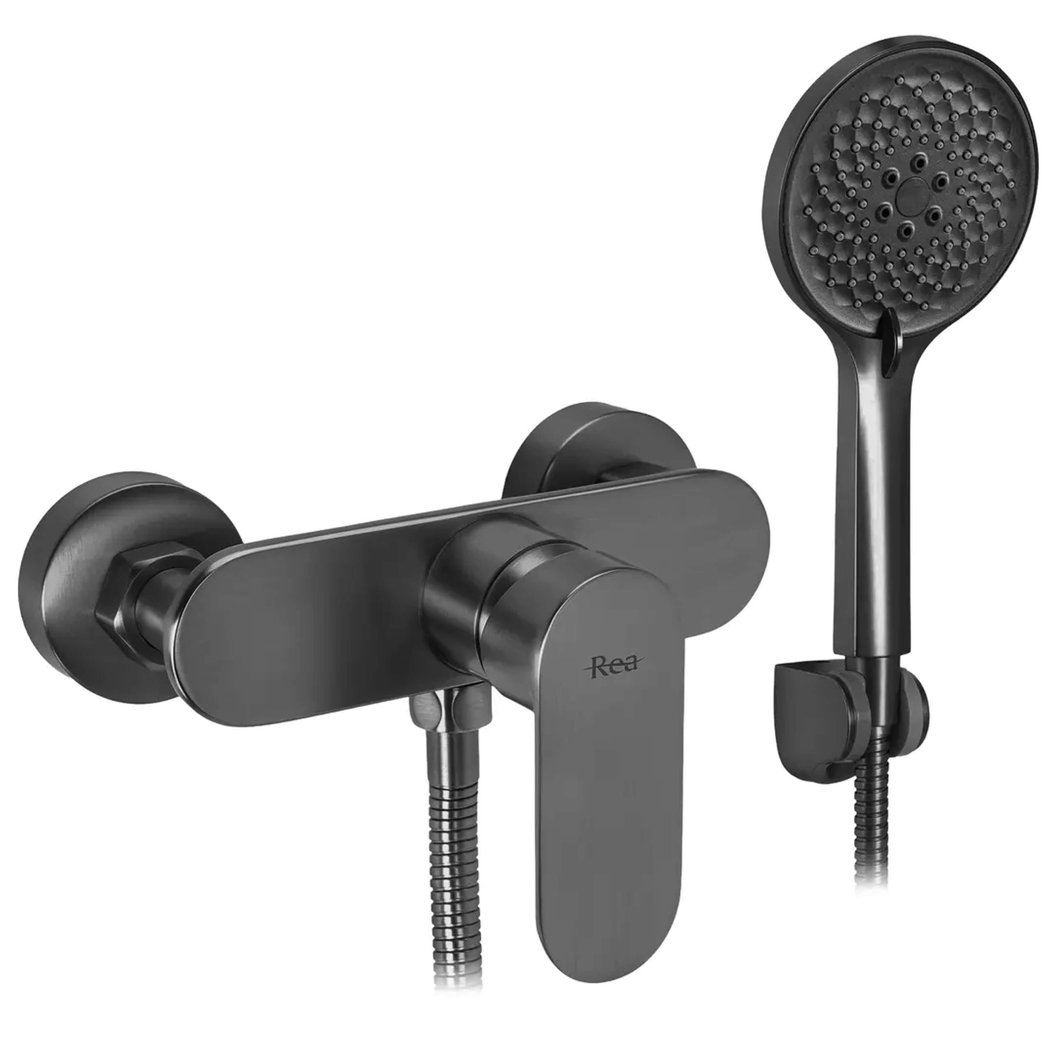 Rea Drop rubinetto per doccia a parete grafite REA-B2232