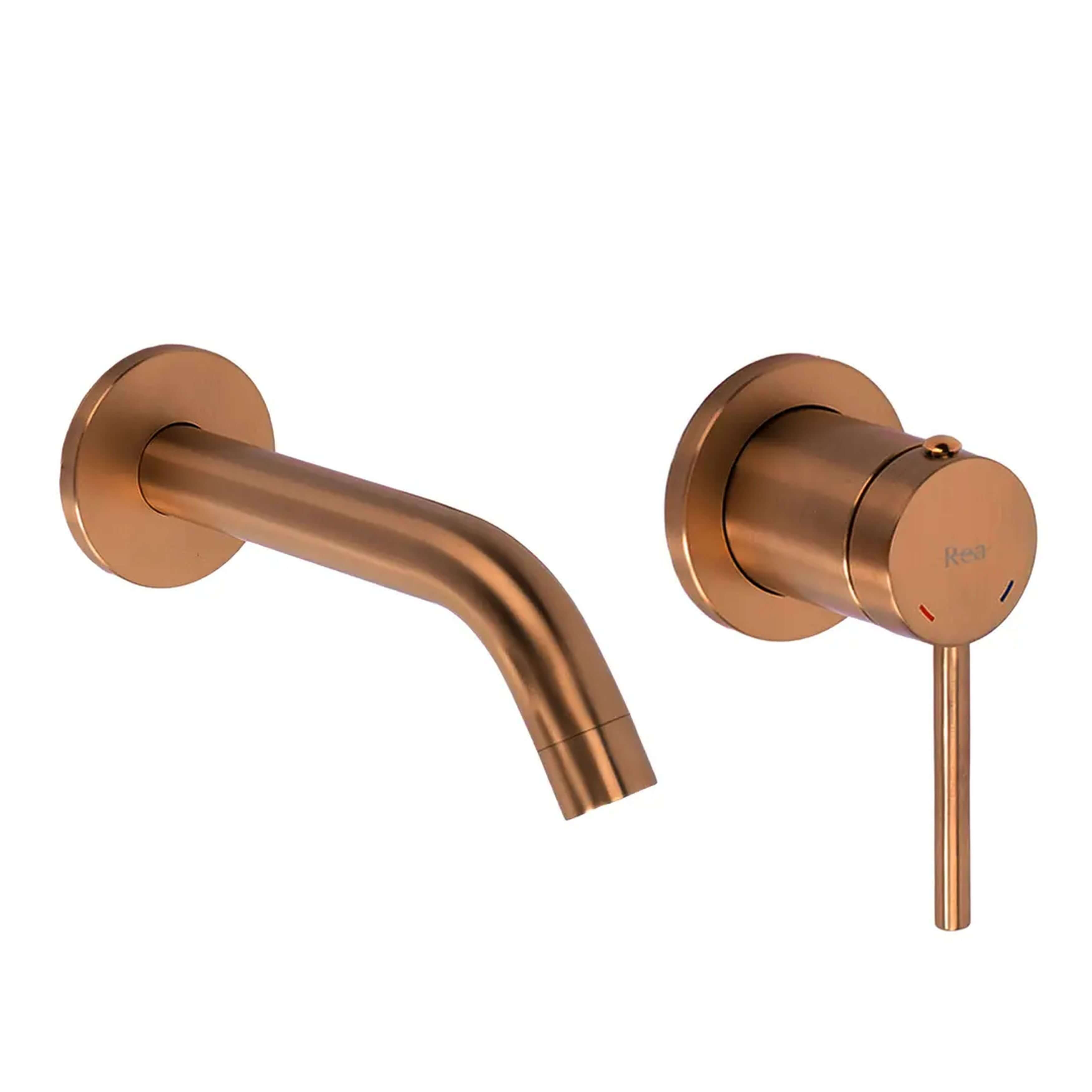 Rea Clif rubinetto per lavabo da incasso rame REA-B5842