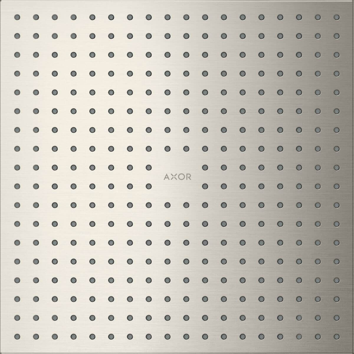 Axor ShowerSolutions soffione doccia 30x30 cm quadrata acciaio 35317800