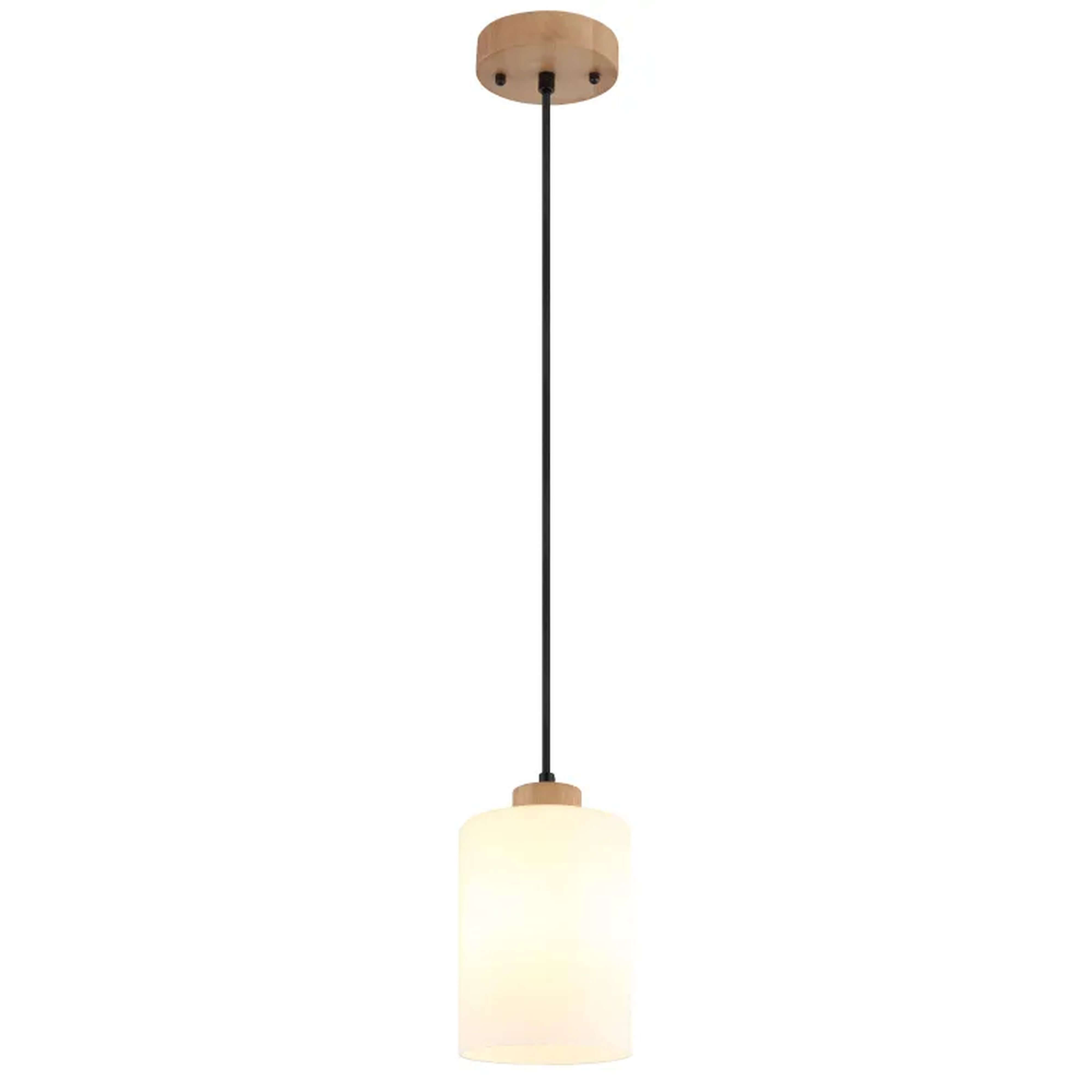Globo Lighting Rowena lampada sospesa 1x60 W bianco-marrone 15977H