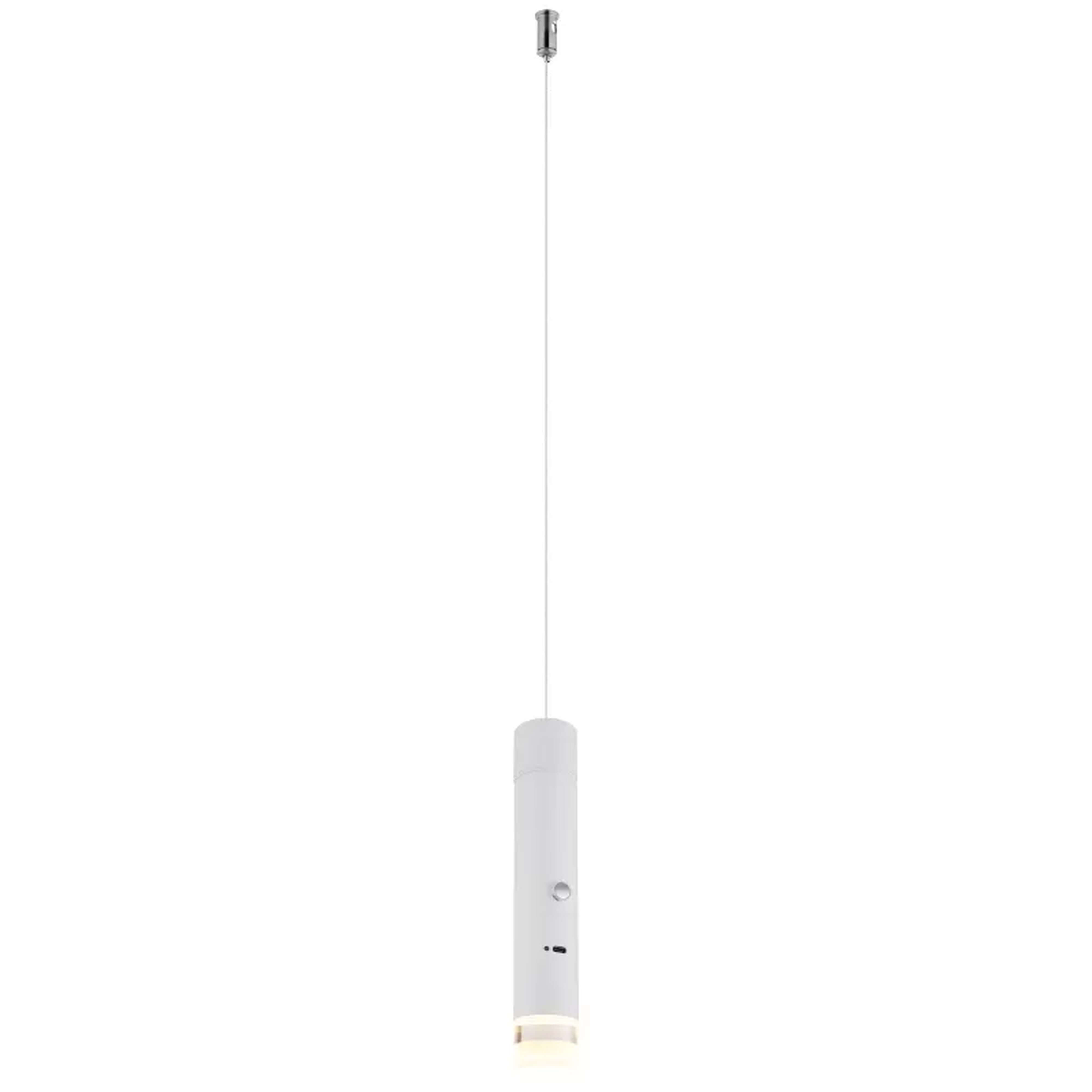 Globo Lighting Pelo lampada sospesa 1x2 W bianco-trasparente 16060W