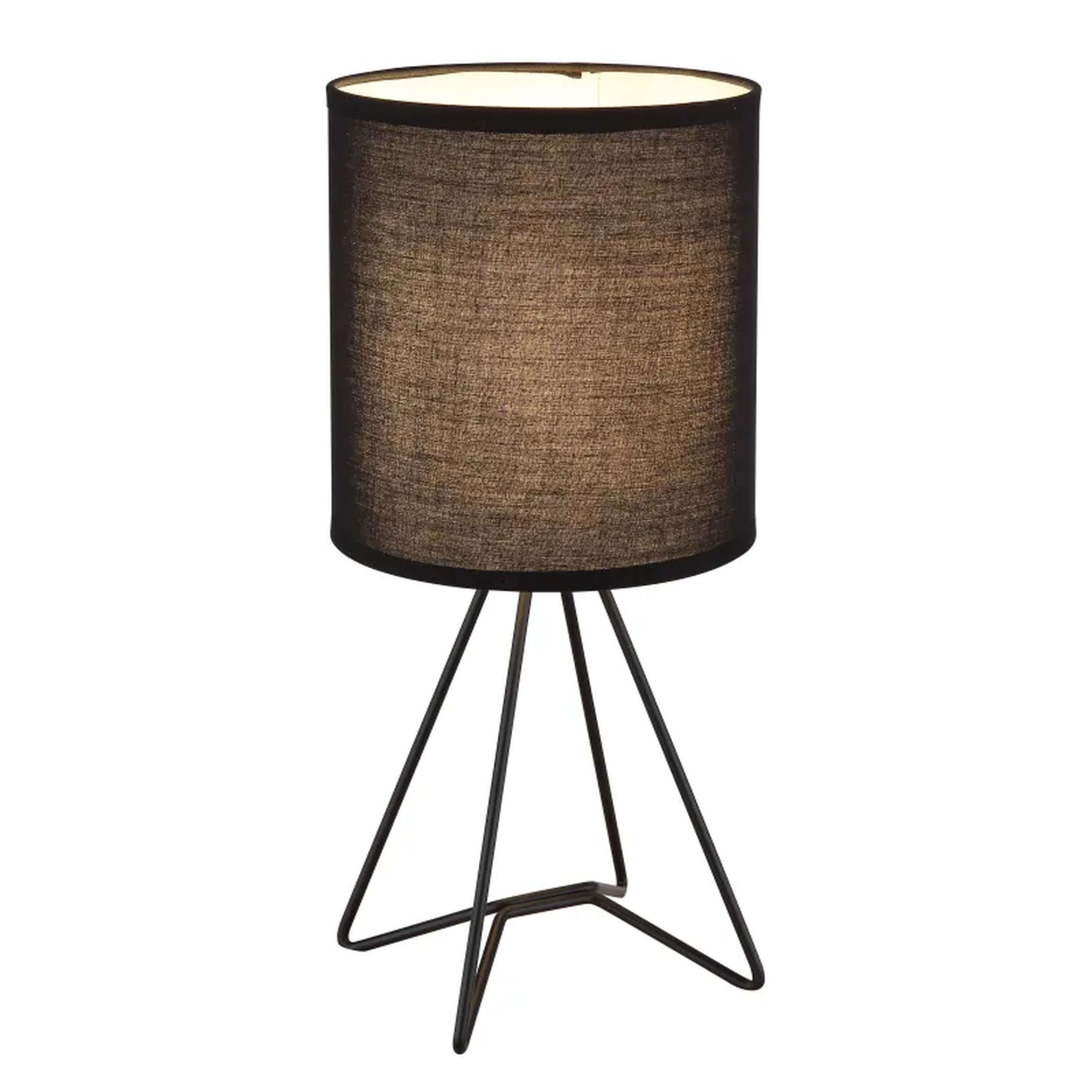 Globo Lighting Tamian lampada da tavolo 1x40 W nero 21734S