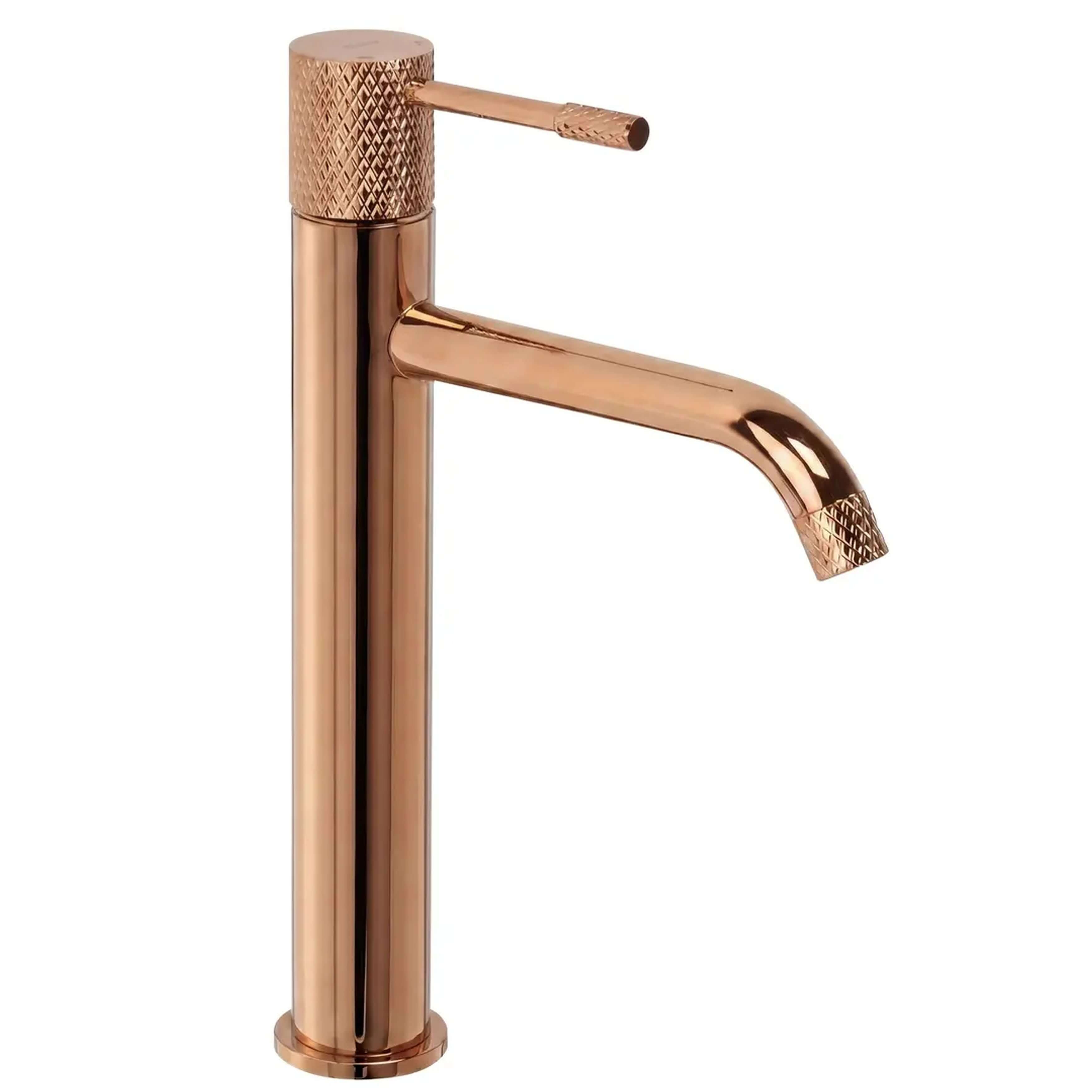 Rea Venti rubinetto per lavabo verticale rame REA-B9782