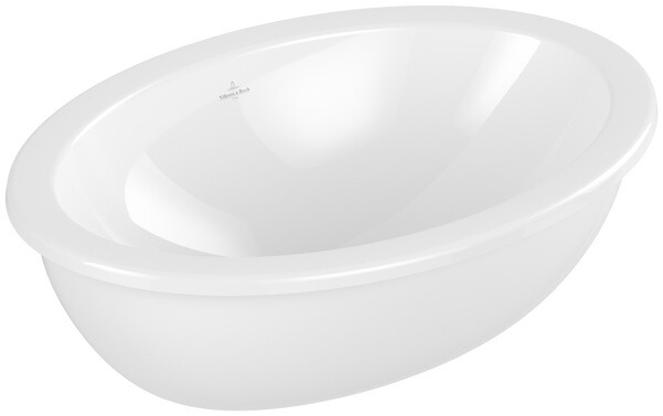 Villeroy & Boch Loop & Friends lavabo 56x38 cm ovale sottopiano bianco lucida 4A550101