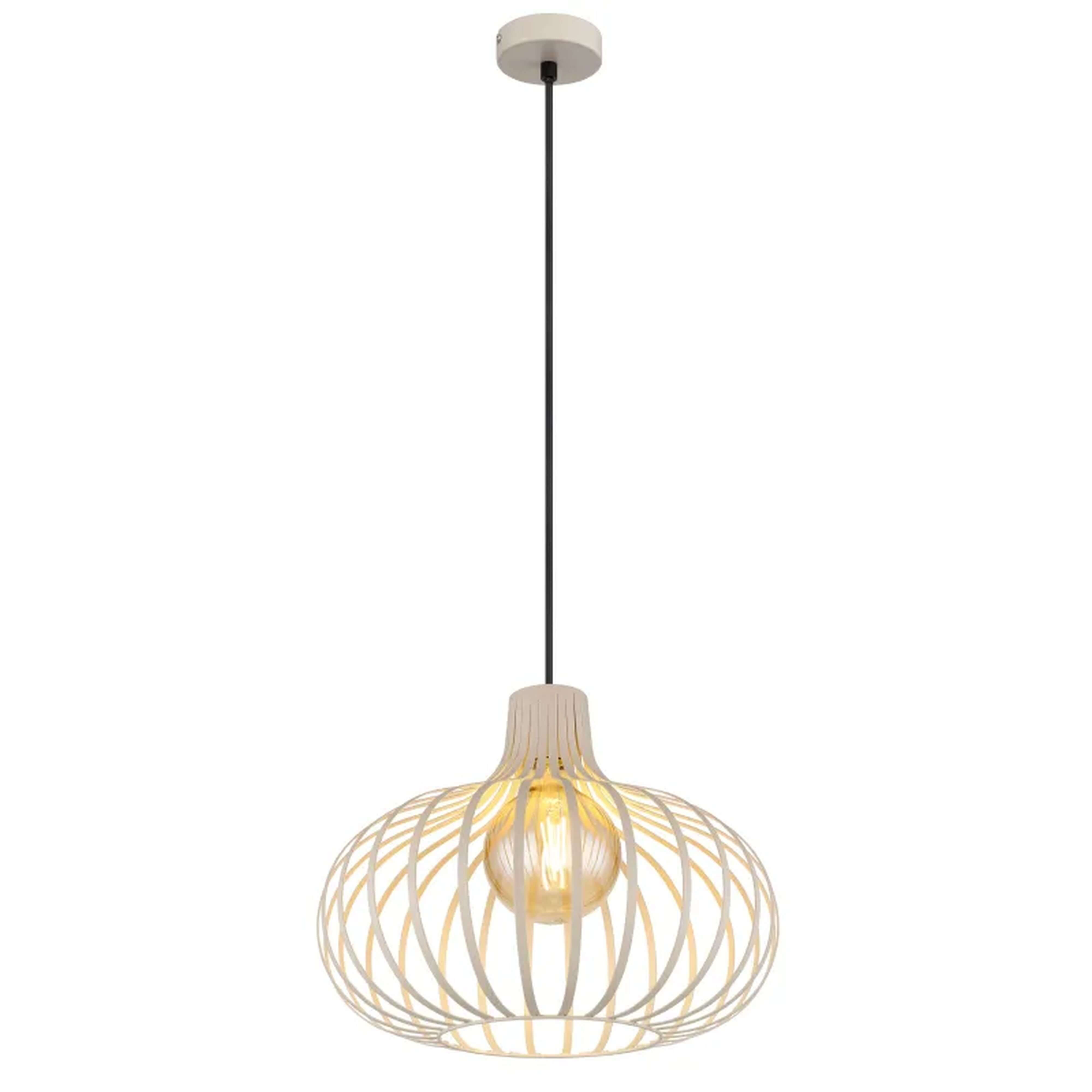 Globo Lighting Mateo lampada sospesa 1x60 W crema 33370119