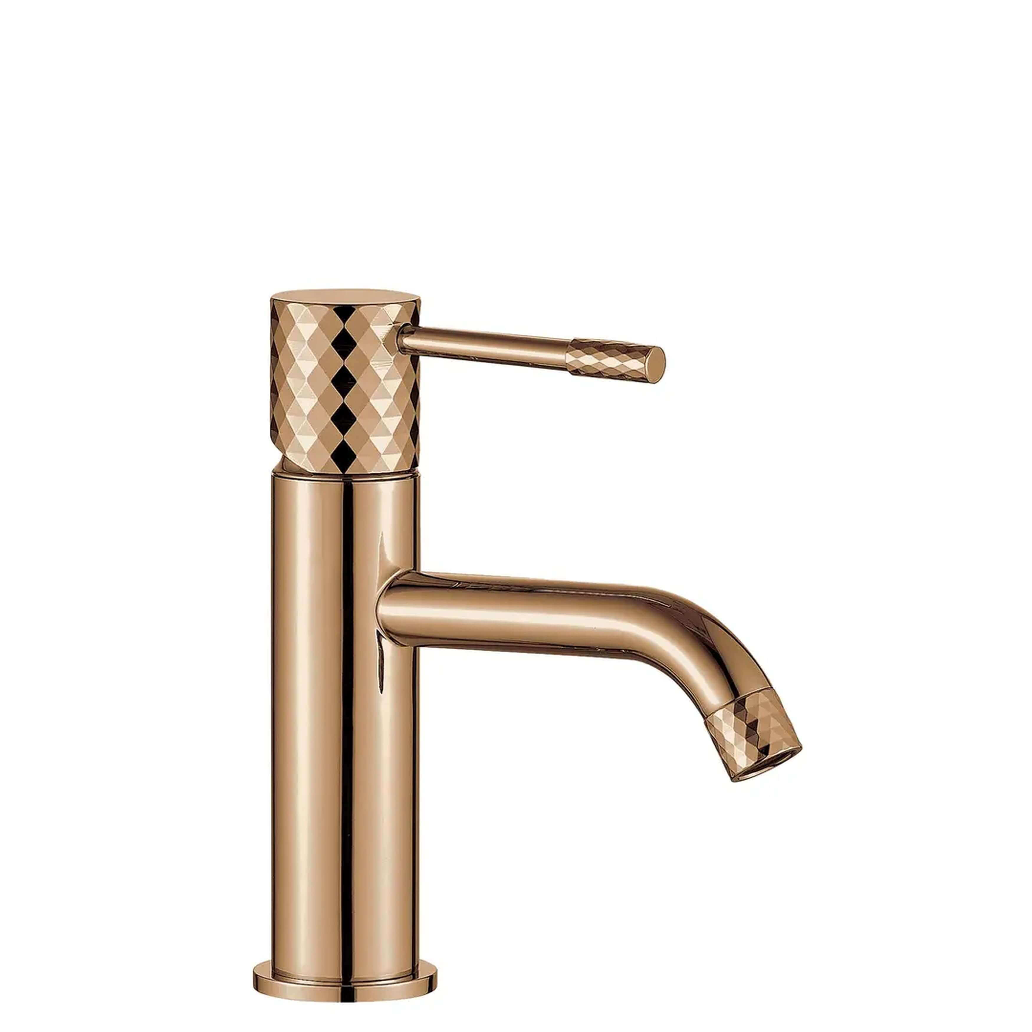 Rea Lungo rubinetto per lavabo verticale rame REA-B8994