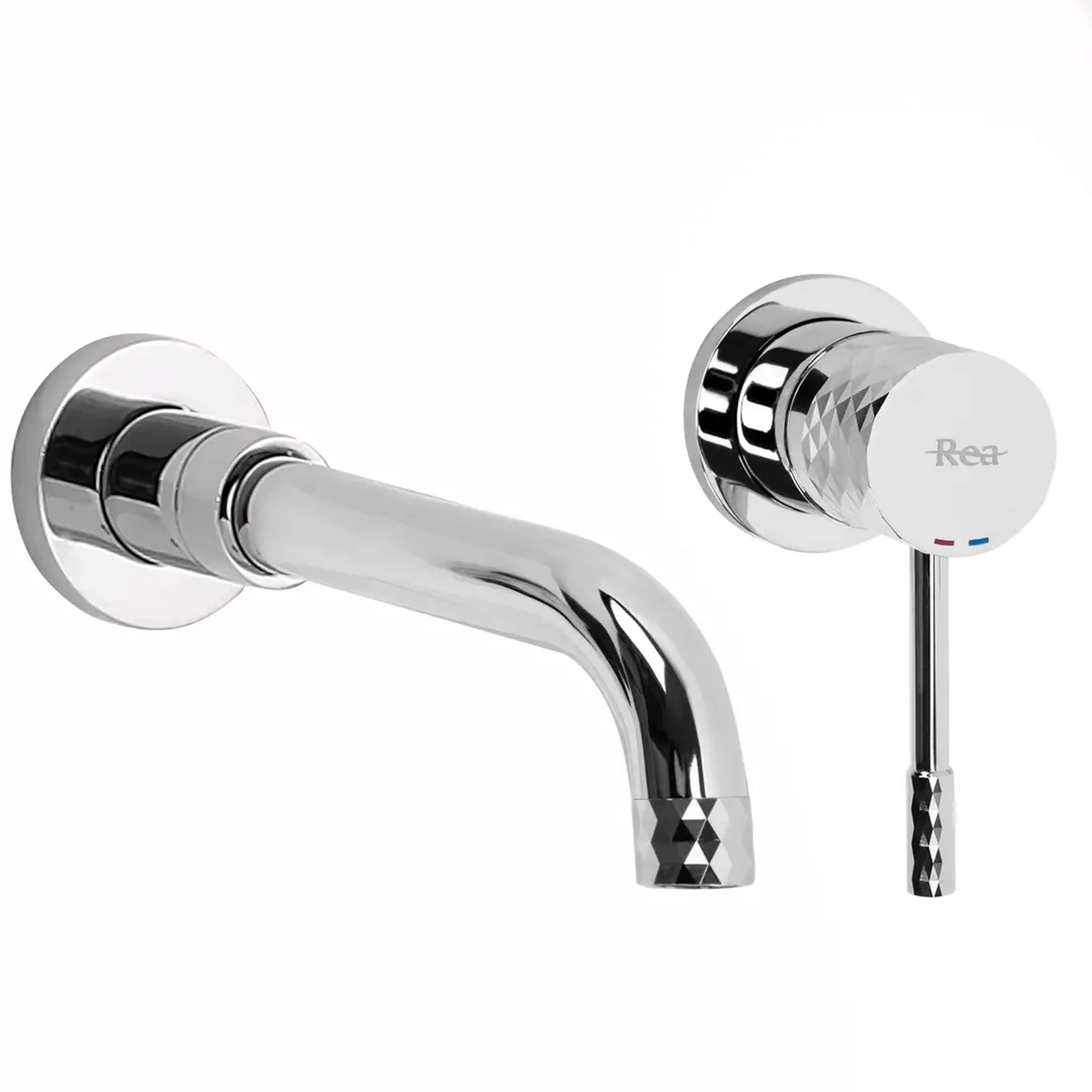 Rea Lungo rubinetto per lavabo da incasso cromo REA-B6382