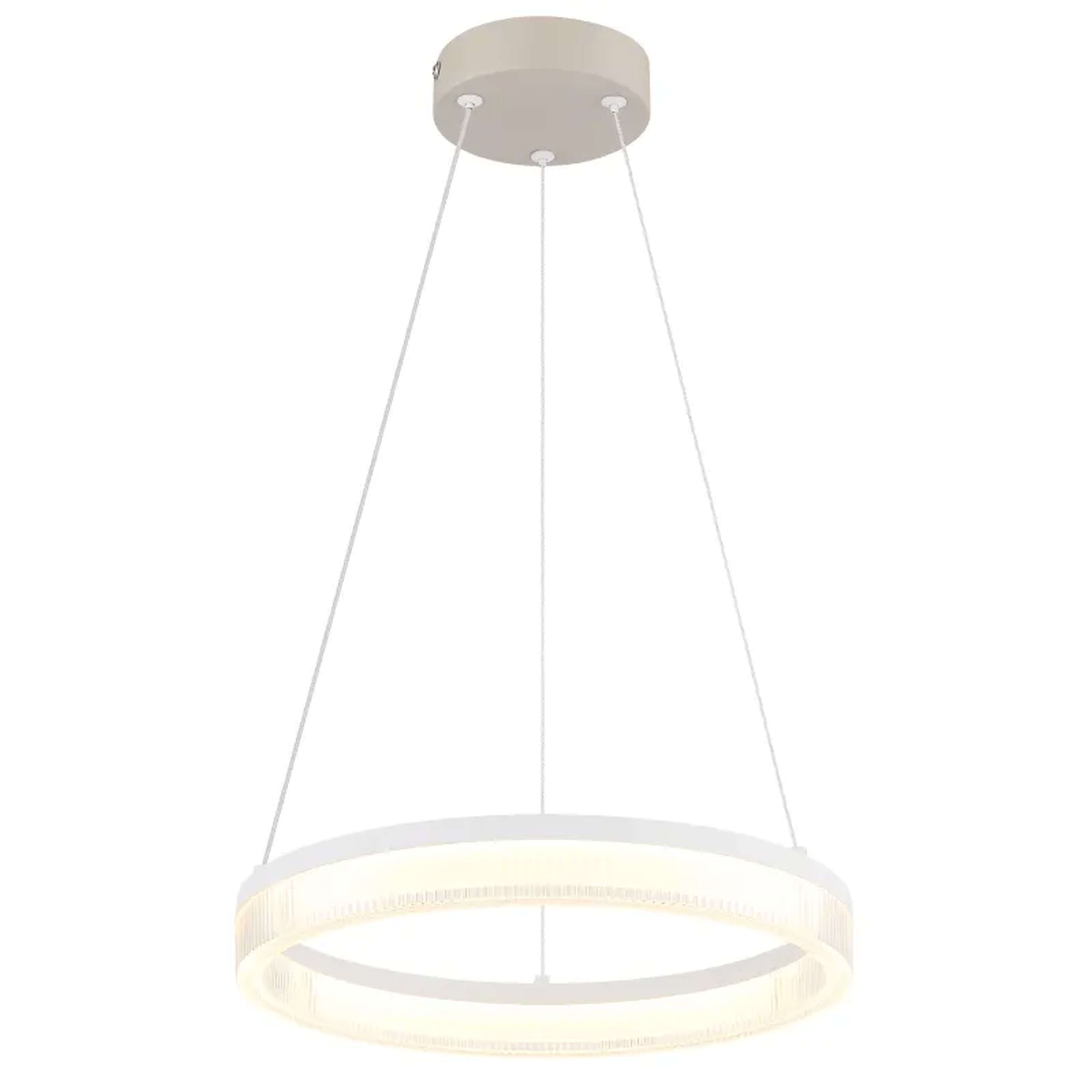 Globo Lighting Zara lampada sospesa 1x16 W bianco-sabbia 48046H