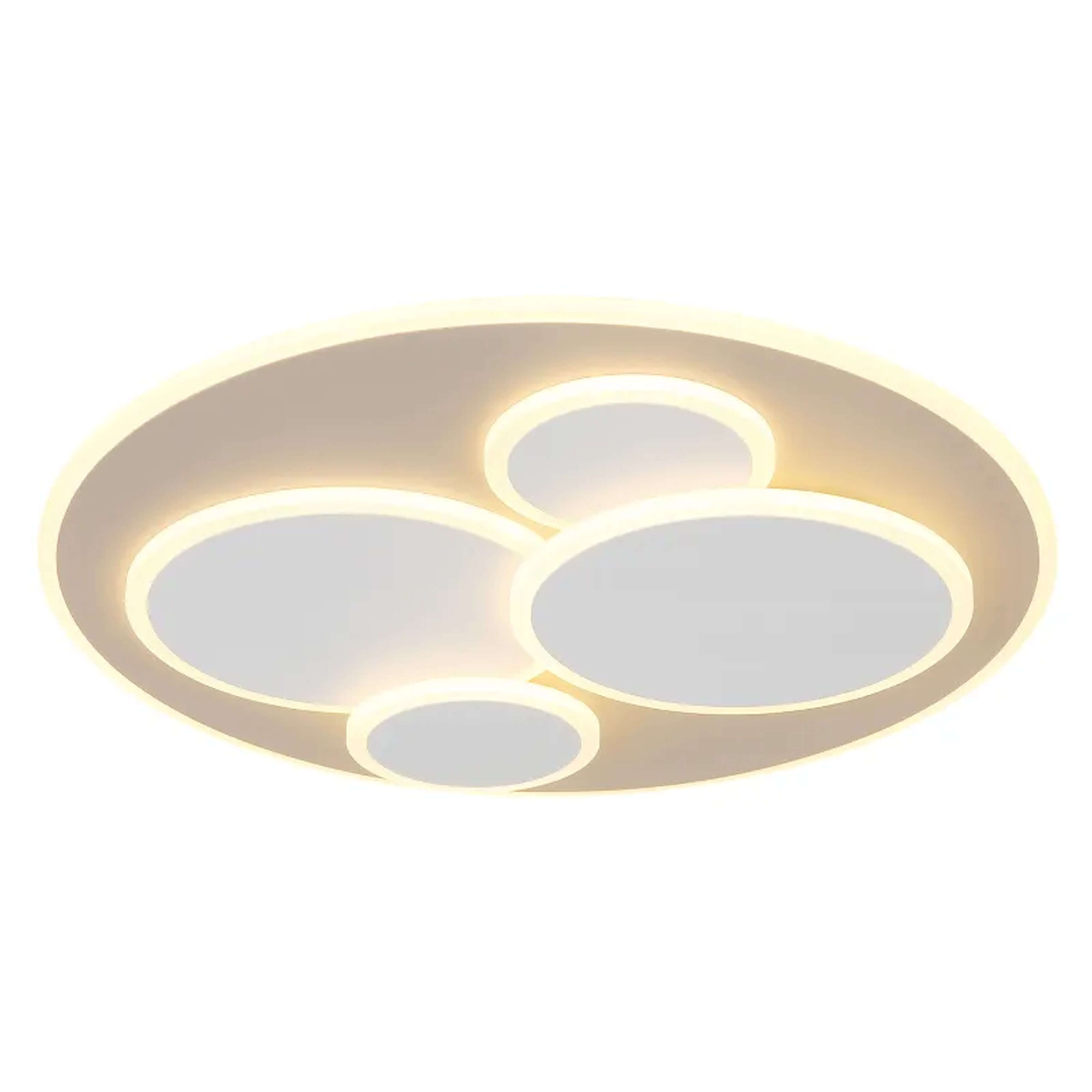 Globo Lighting Monty lampada da soffitto x40 W bianco 48475S