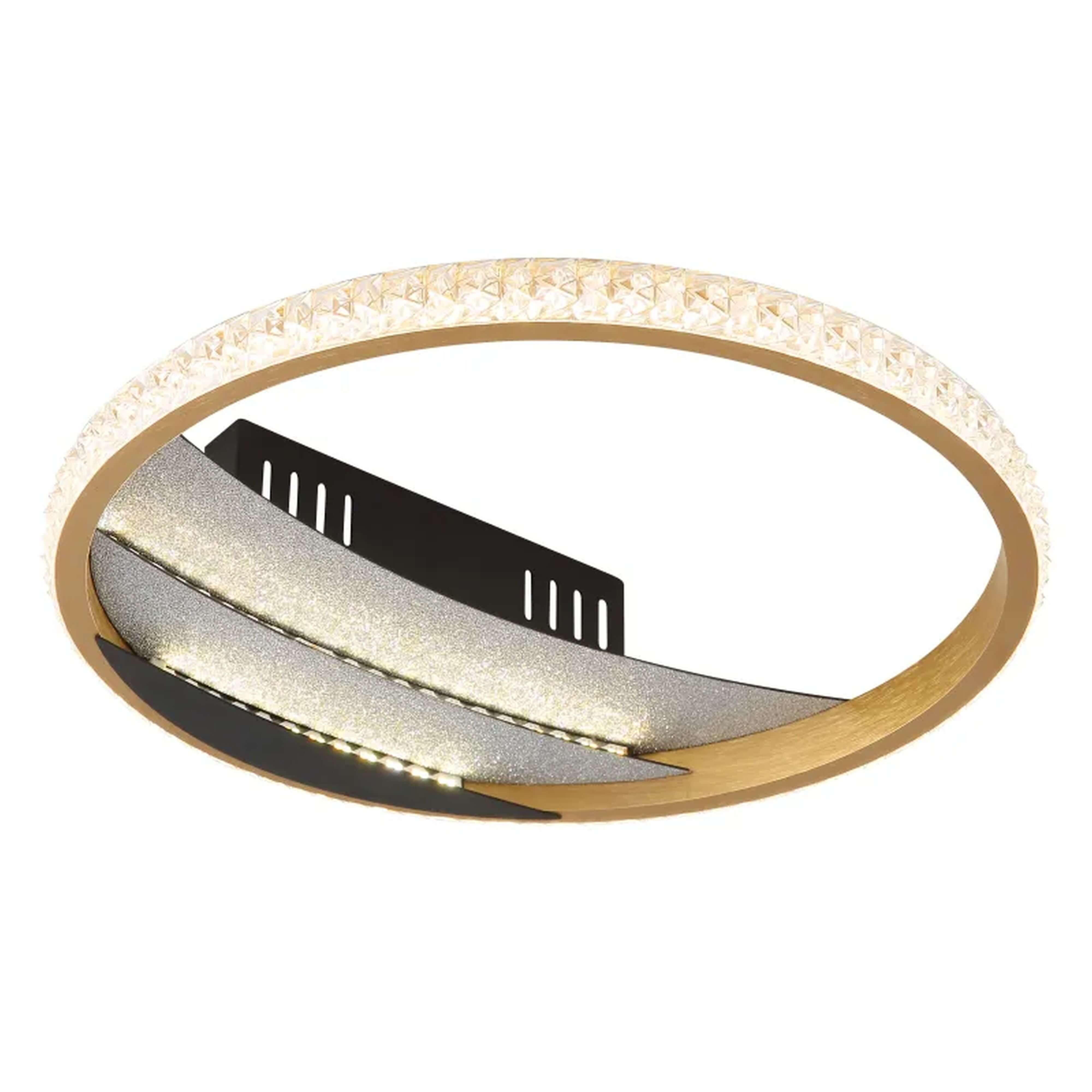 Globo Lighting Constance lampada da soffitto 1x12 W nero-oro 48493-12