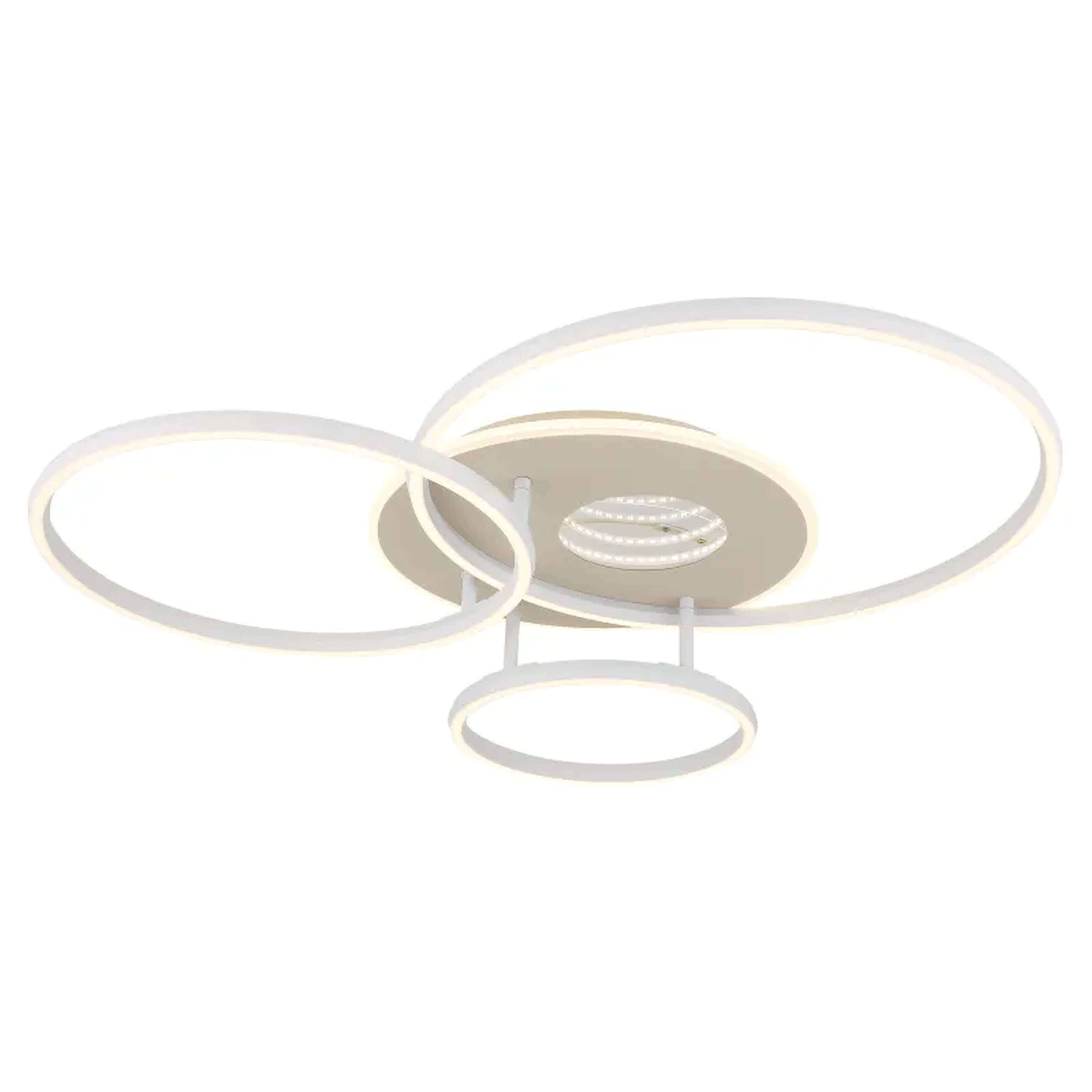 Globo Lighting Invertina lampada da soffitto 4x40 W bianco-sabbia 48466B-40