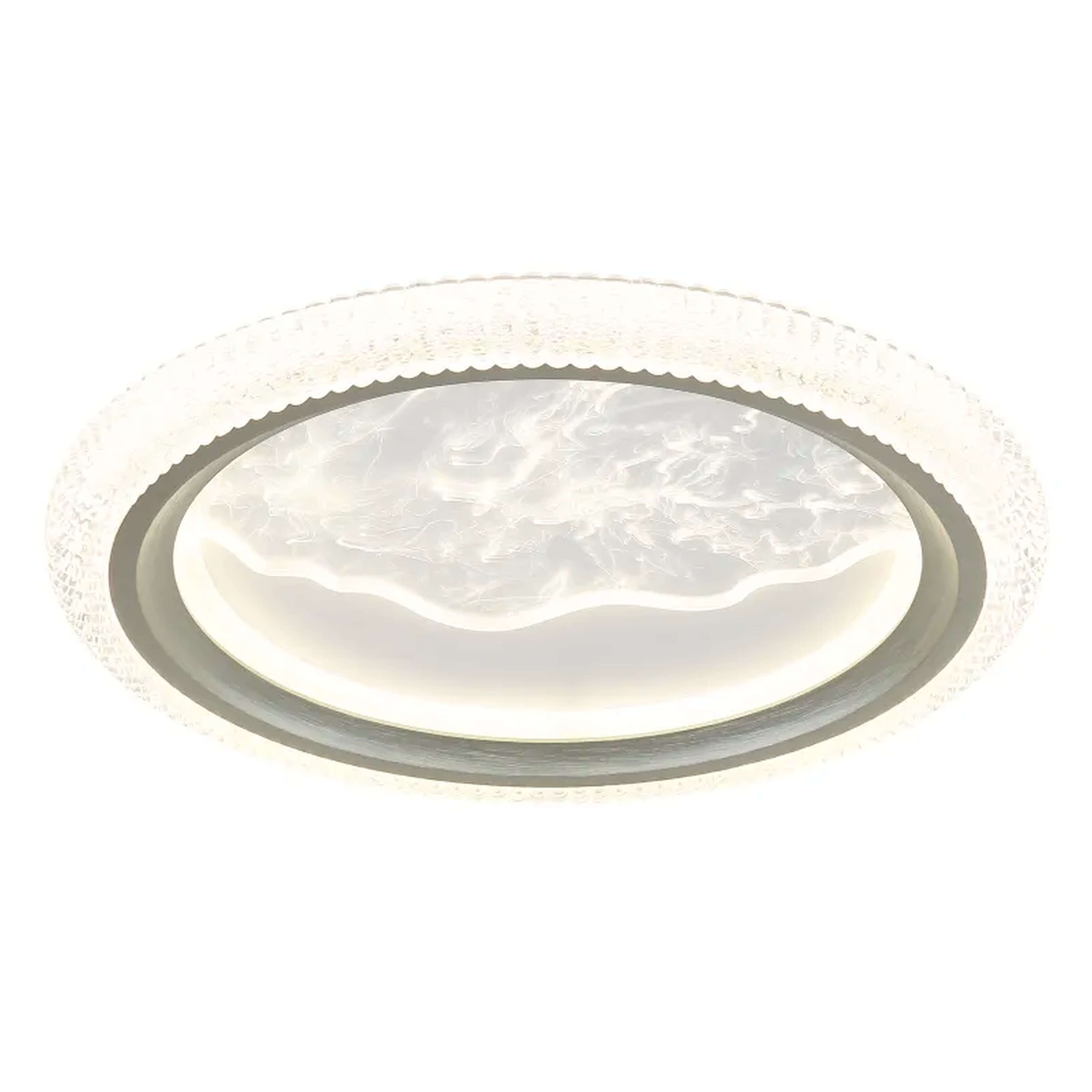 Globo Lighting Odessa lampada da soffitto 1x28 W trasparente-grigio 48494-28