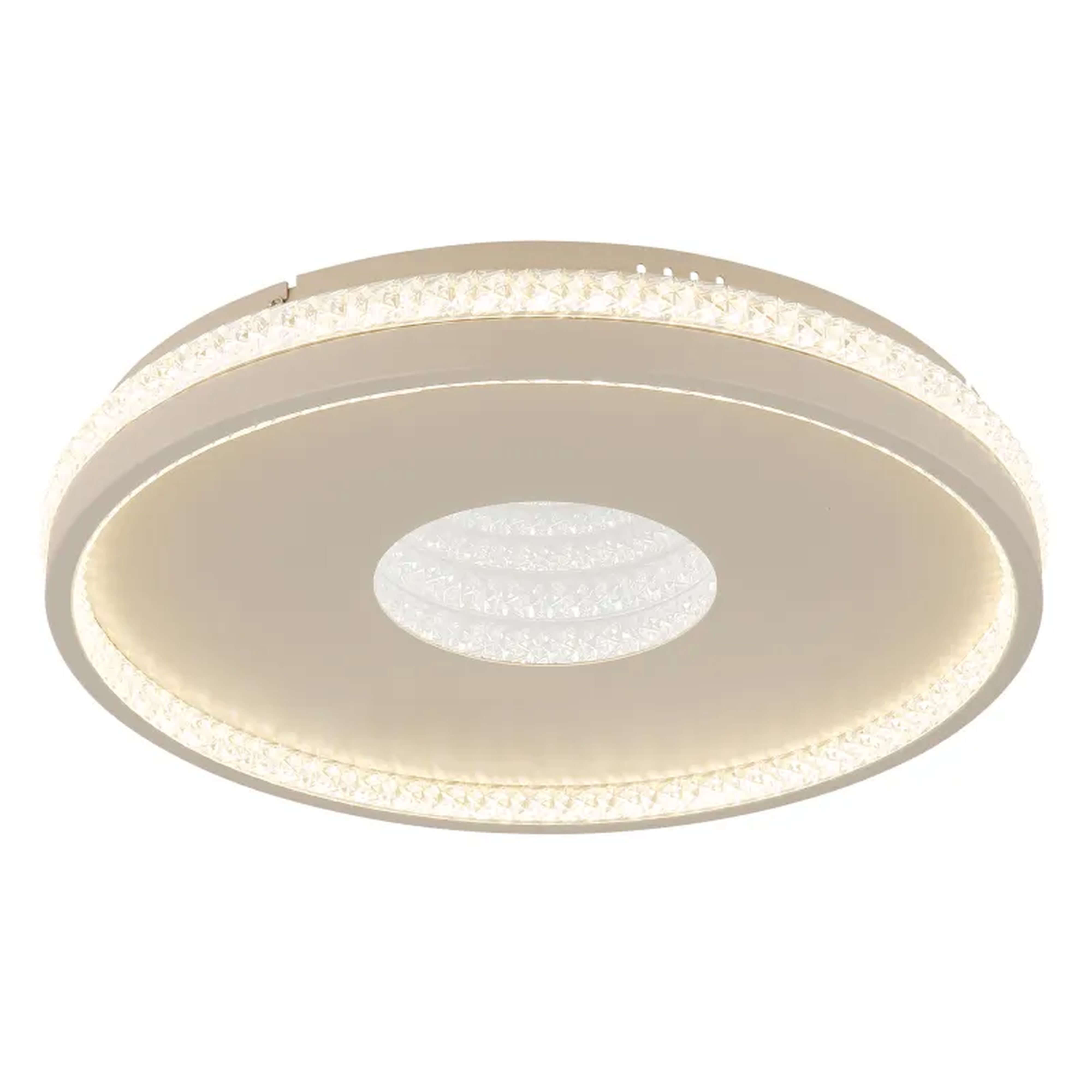 Globo Lighting Shirley lampada da soffitto 2x30 W trasparente-sabbia 48563-30S