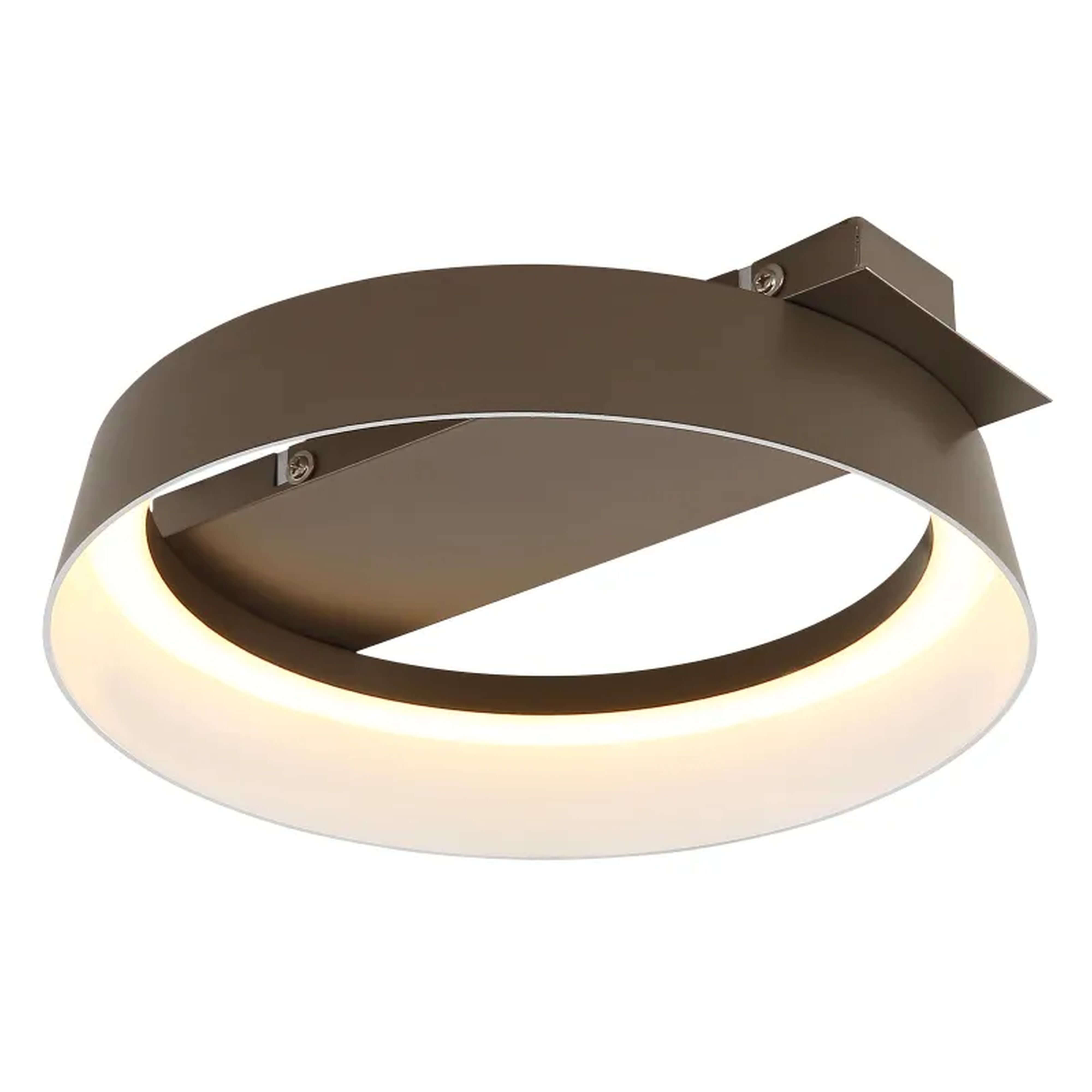 Globo Lighting Syrakus lampada da soffitto 1x12 W marrone 48048D