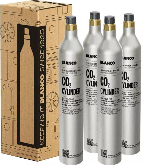 Blanco Soda set di 4 bombole co2 526138