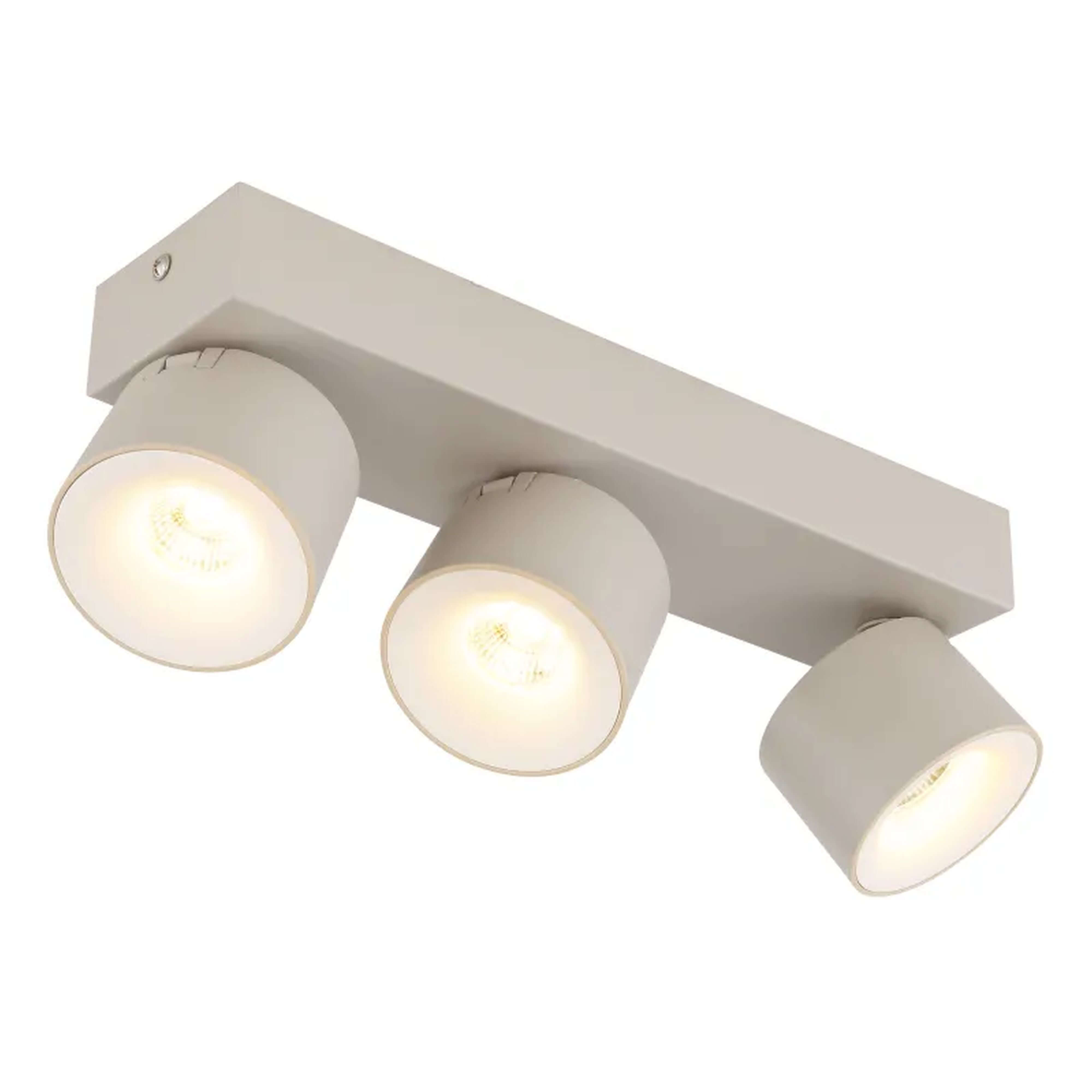 Globo Lighting Rae lampada da soffitto 3x6 W sabbia 56961-3S