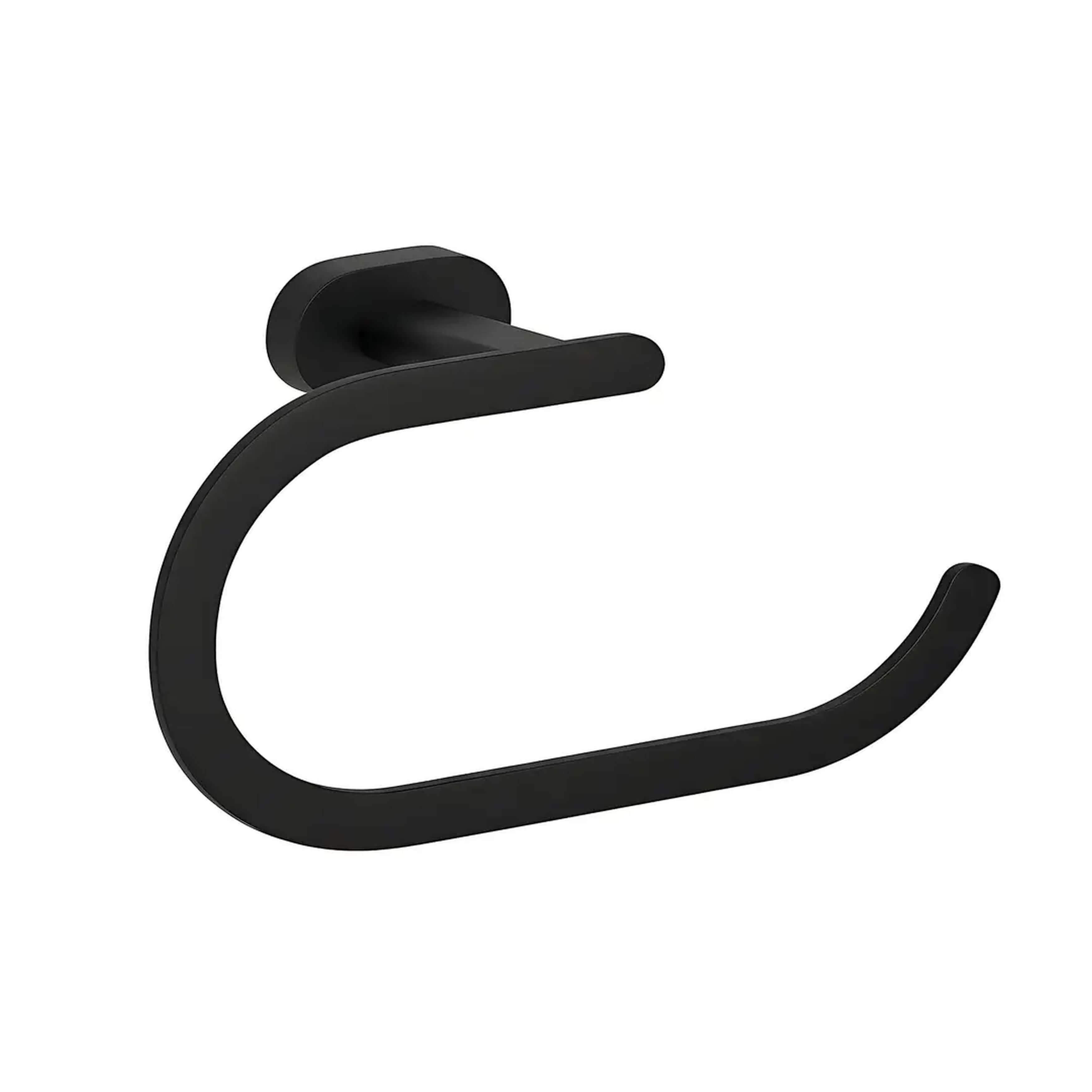 Rea Ring portasciugamani nero REA-88067
