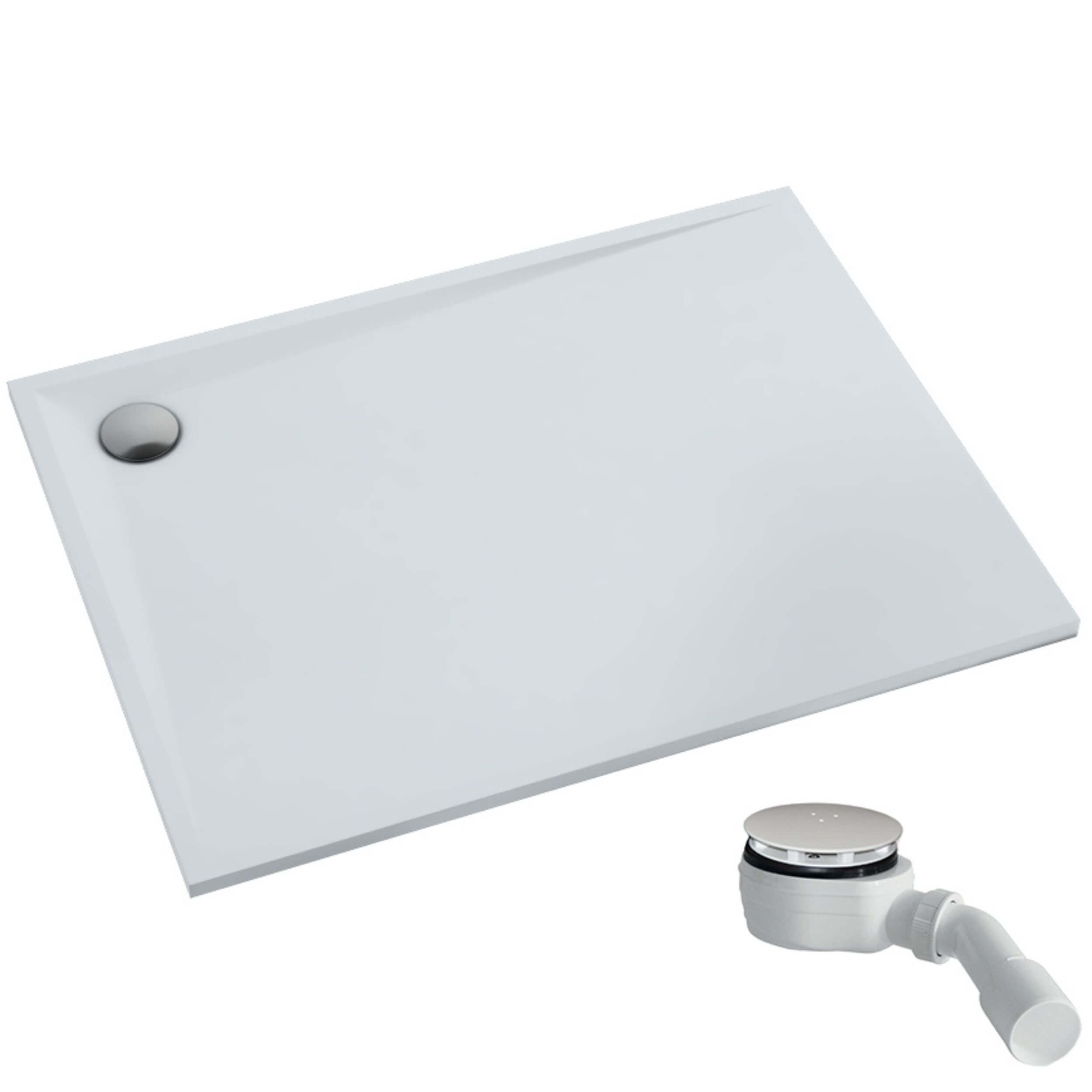 Schedpol Etrusco White Mat piatto doccia rettangolare 140x90 cm bianco 3.471/B/MG