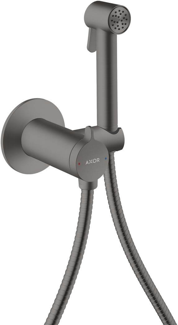 Axor Bidette set doccetta bidet da incasso cromo-nero 29242340
