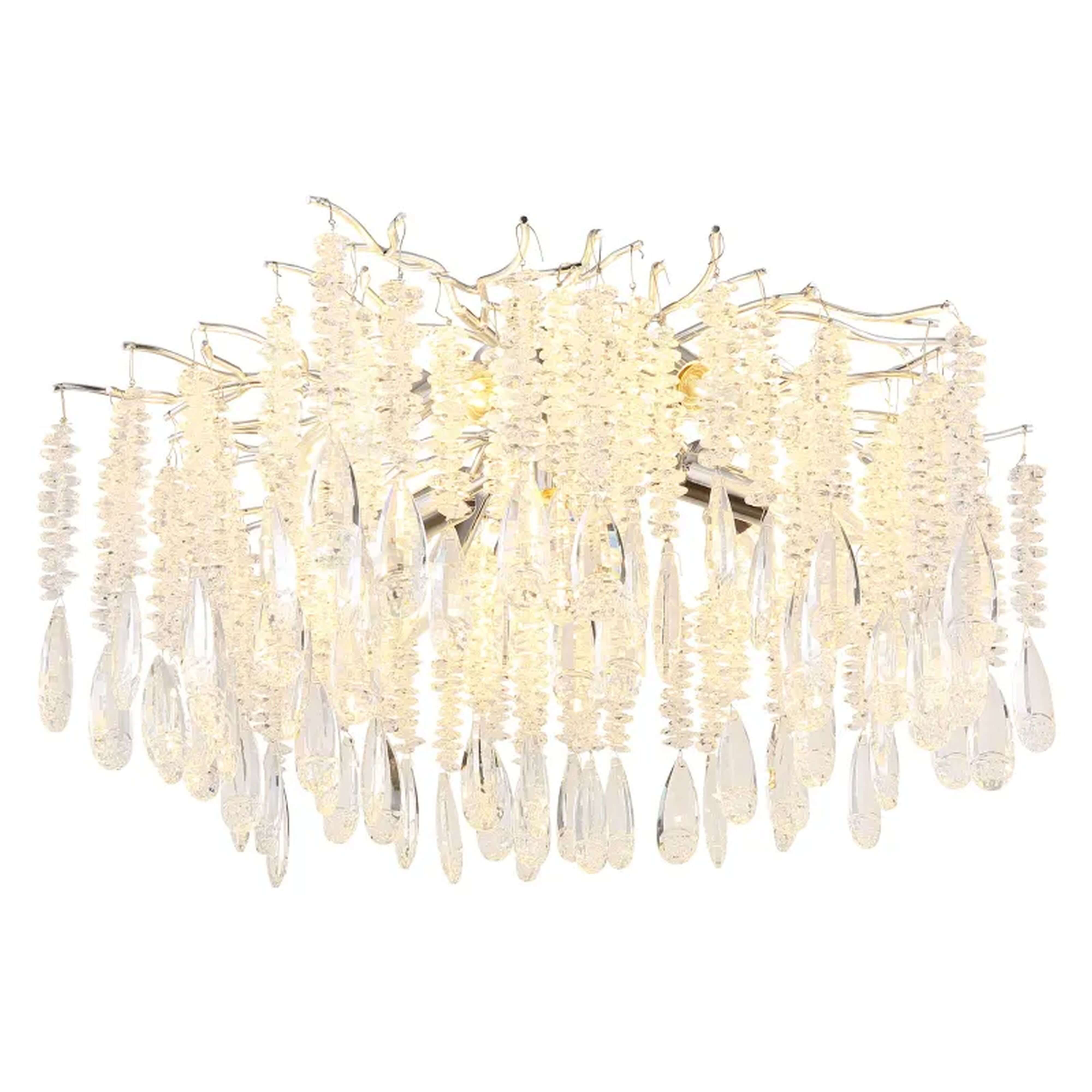 Globo Lighting Kinga lampada da soffitto x40 W trasparente-argento 64141D