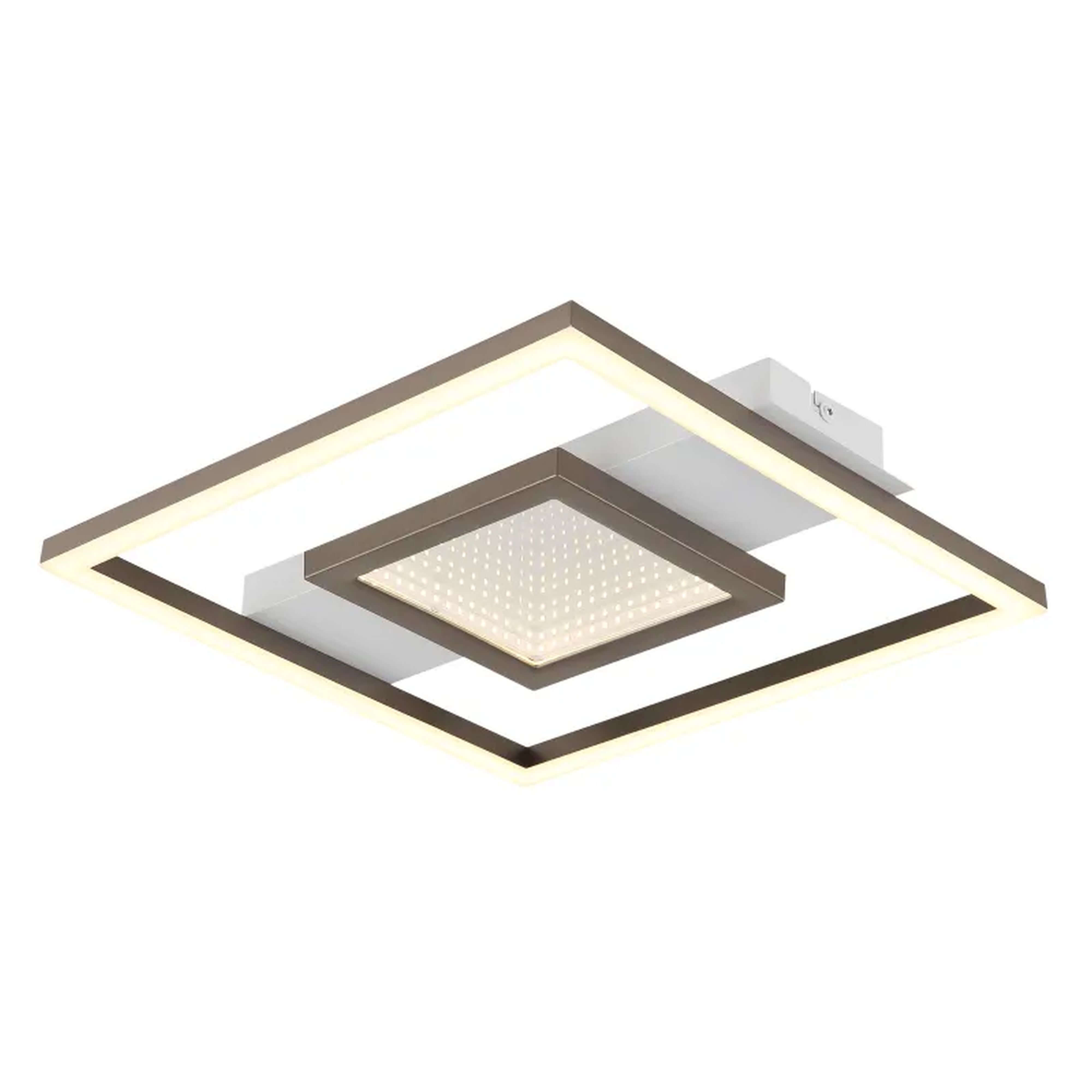 Globo Lighting Pikara lampada da soffitto 2x18 W bianco-marrone 67324-24C