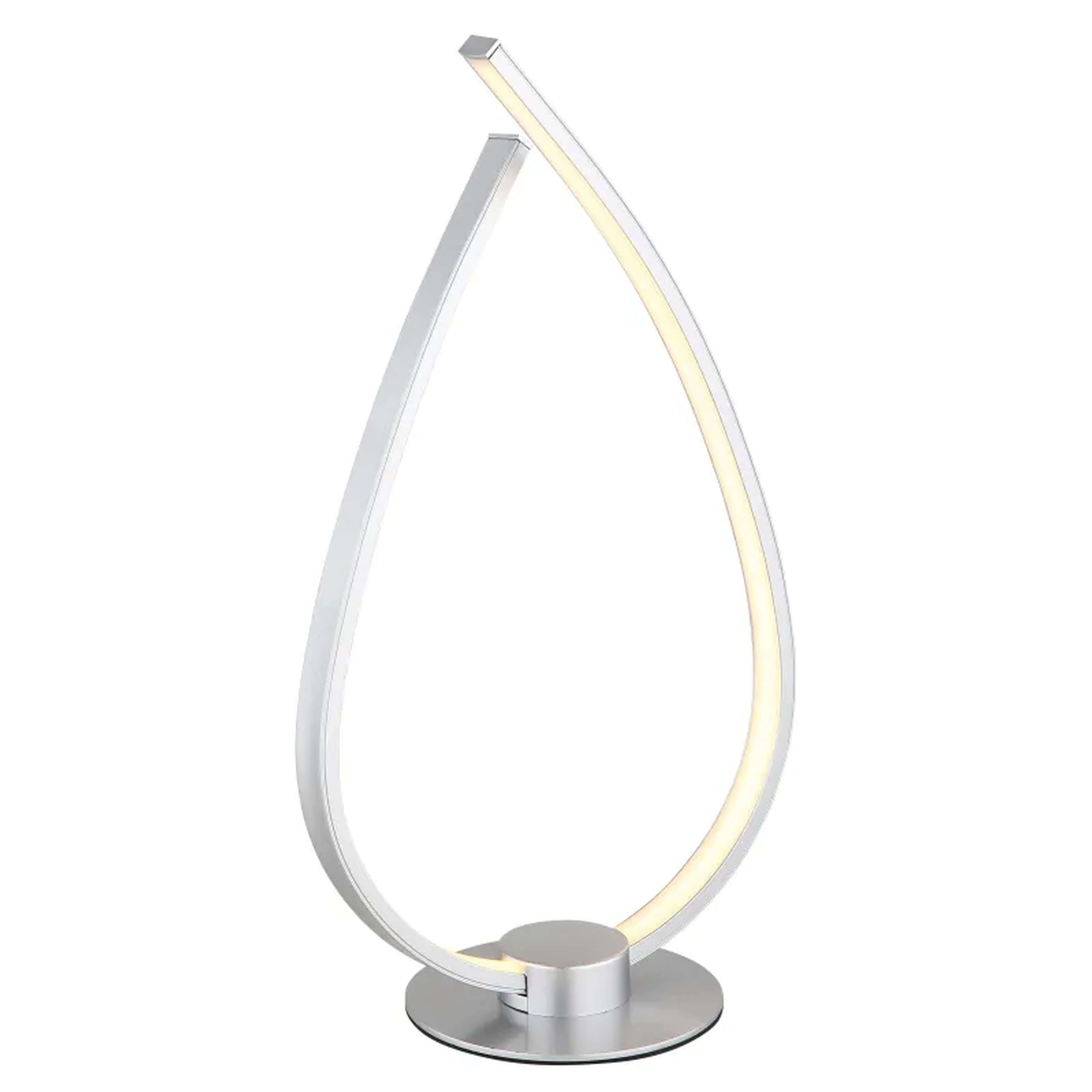 Globo Lighting Trina lampada da tavolo 1x6 W argento 58492S