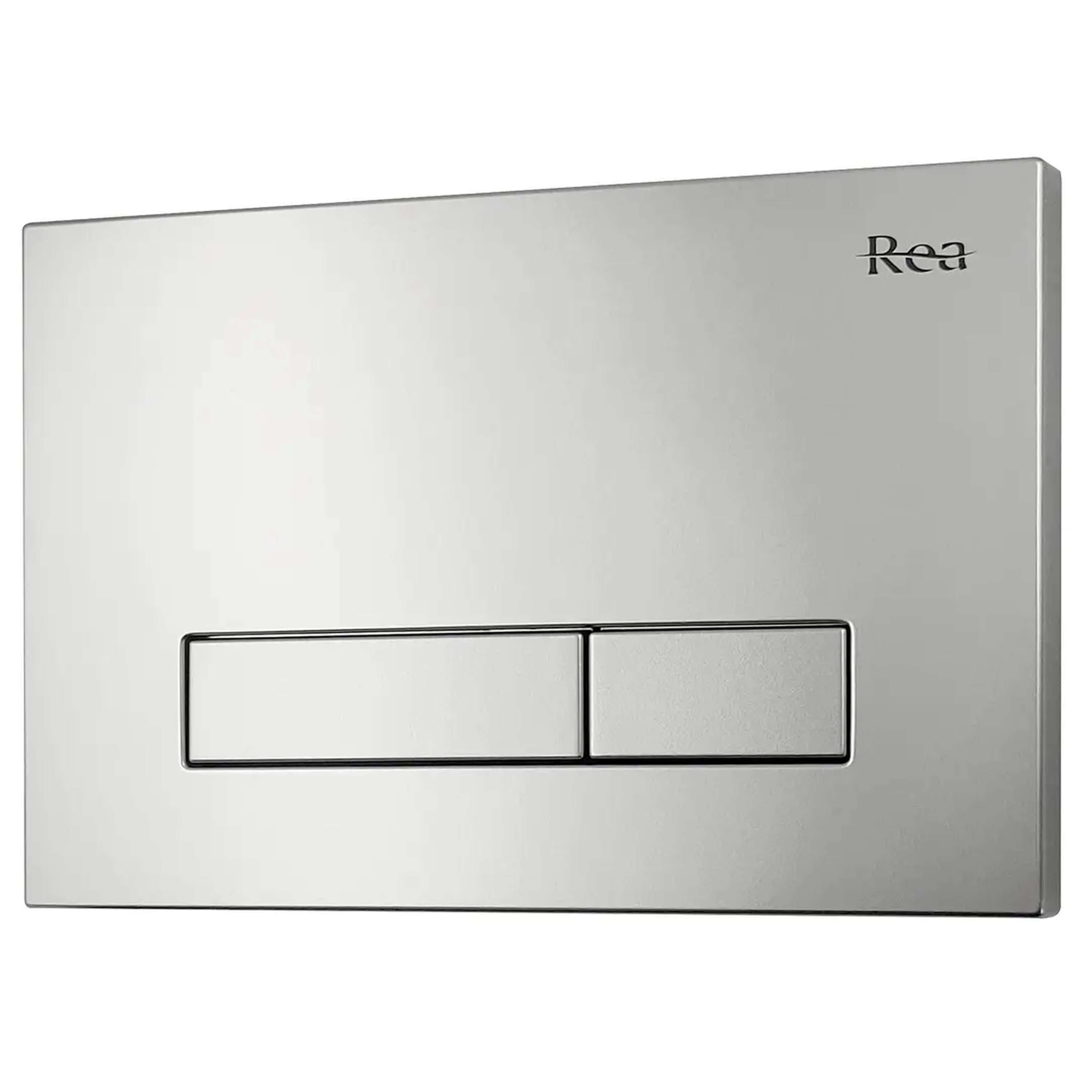 Rea HD placca di comando per WC satinato REA-E0635