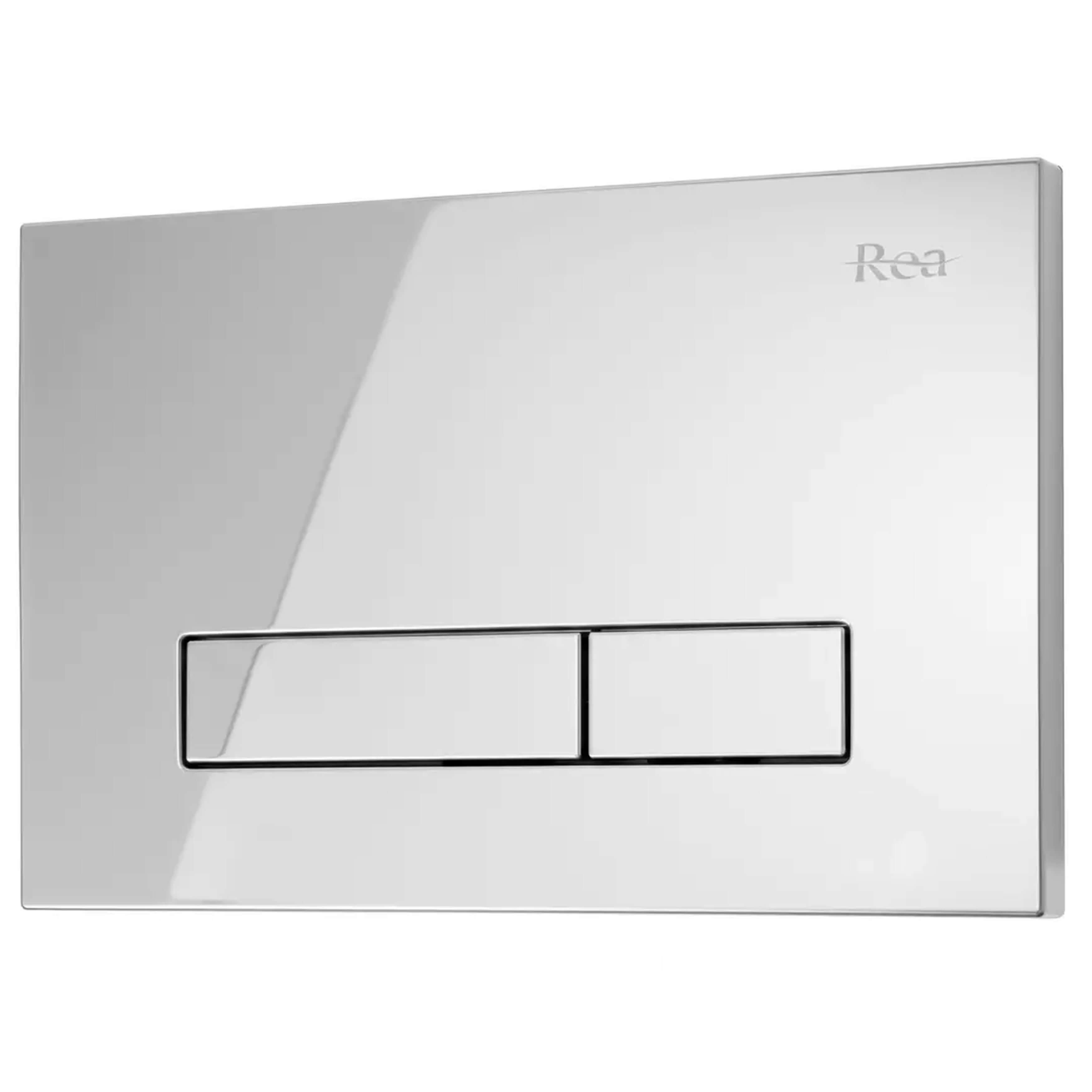 Rea HD placca di comando per WC cromo lucido REA-E9561